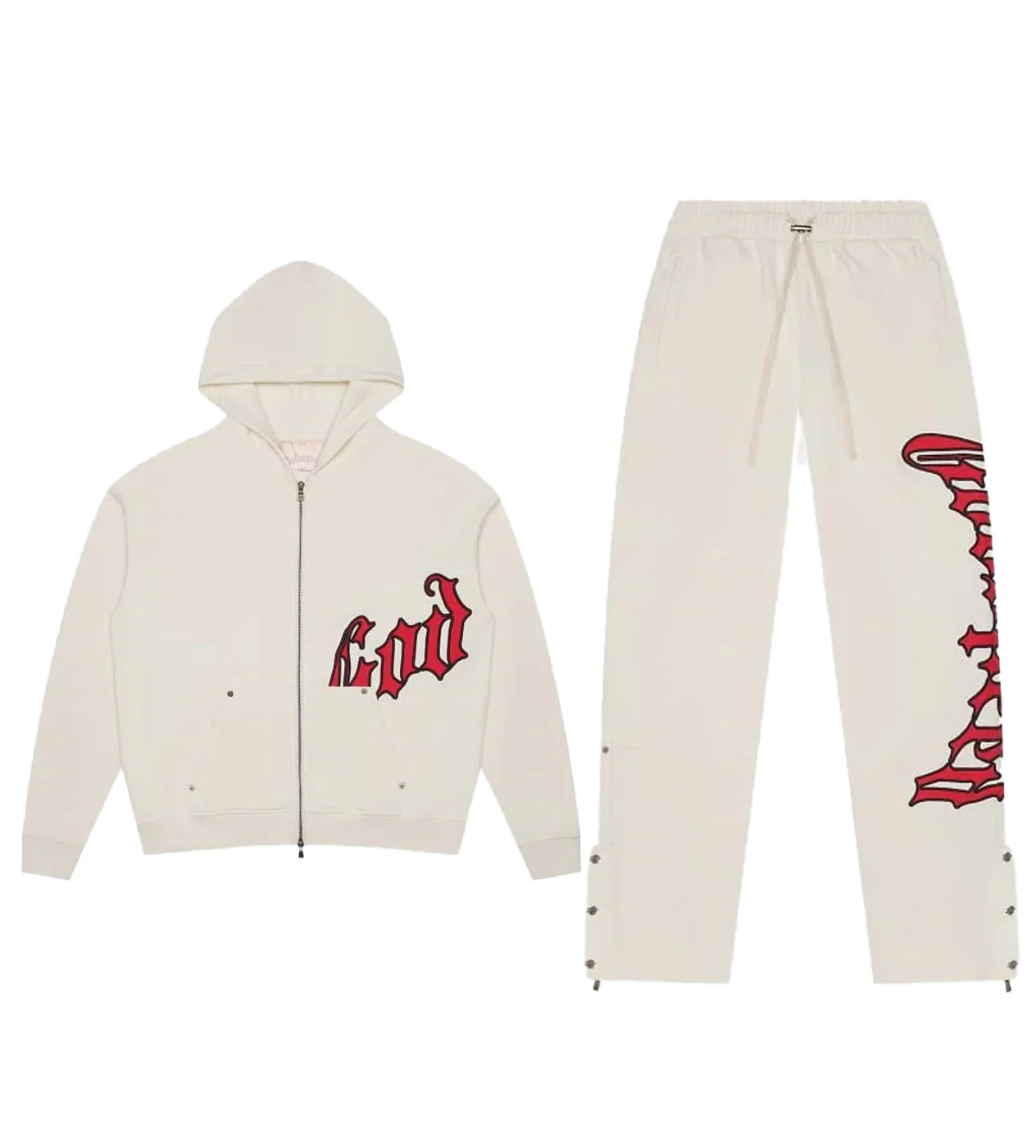 Godspeed OG Logo Sweatsuit Cream/Red