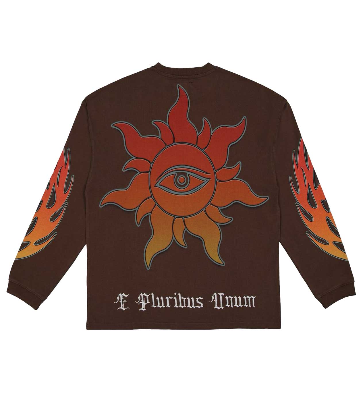 Godspeed On The Run L/S Tee Mocha Brown - Image 2