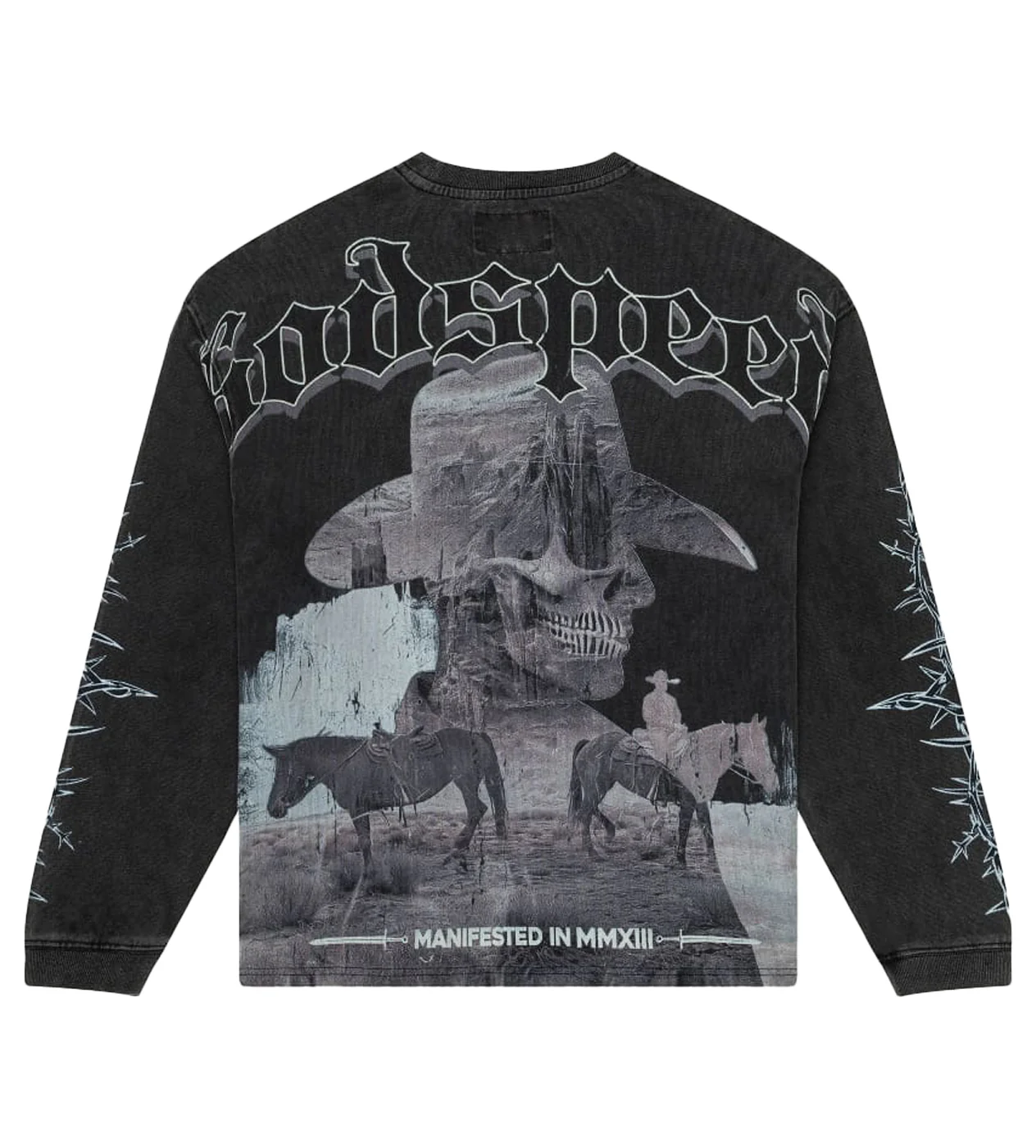 Godspeed Once Upon A Time L/S Tee Black
