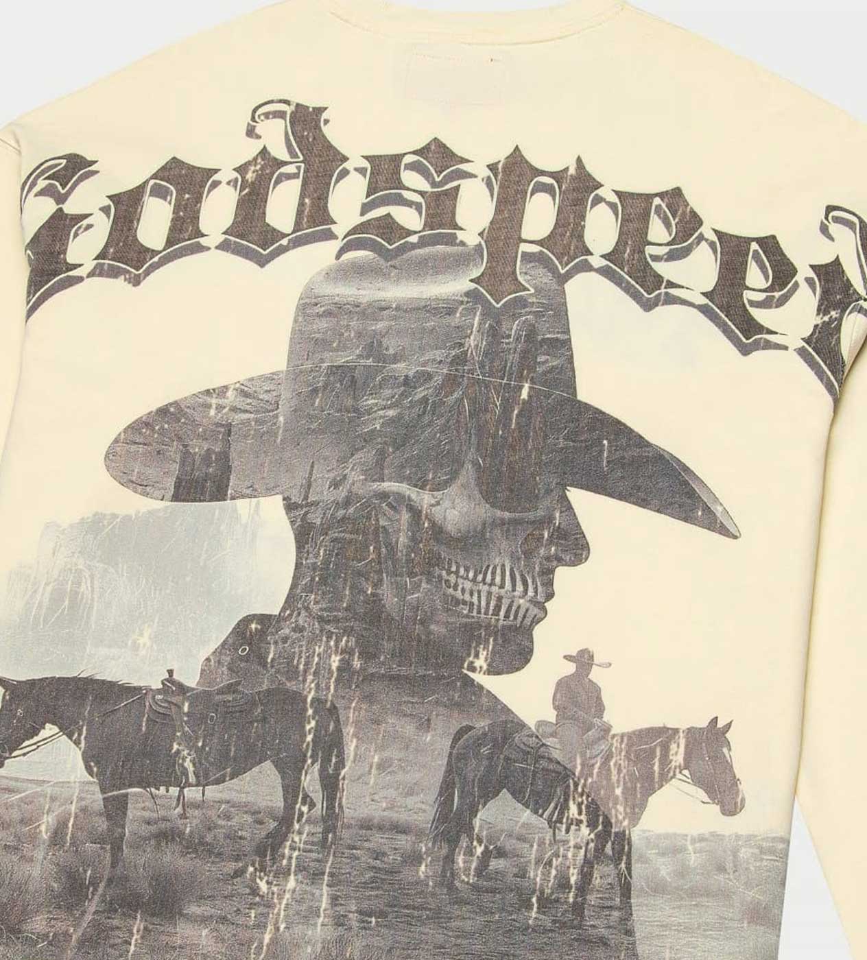 Godspeed Once Upon A Time L/S Tee Bone - Image 3