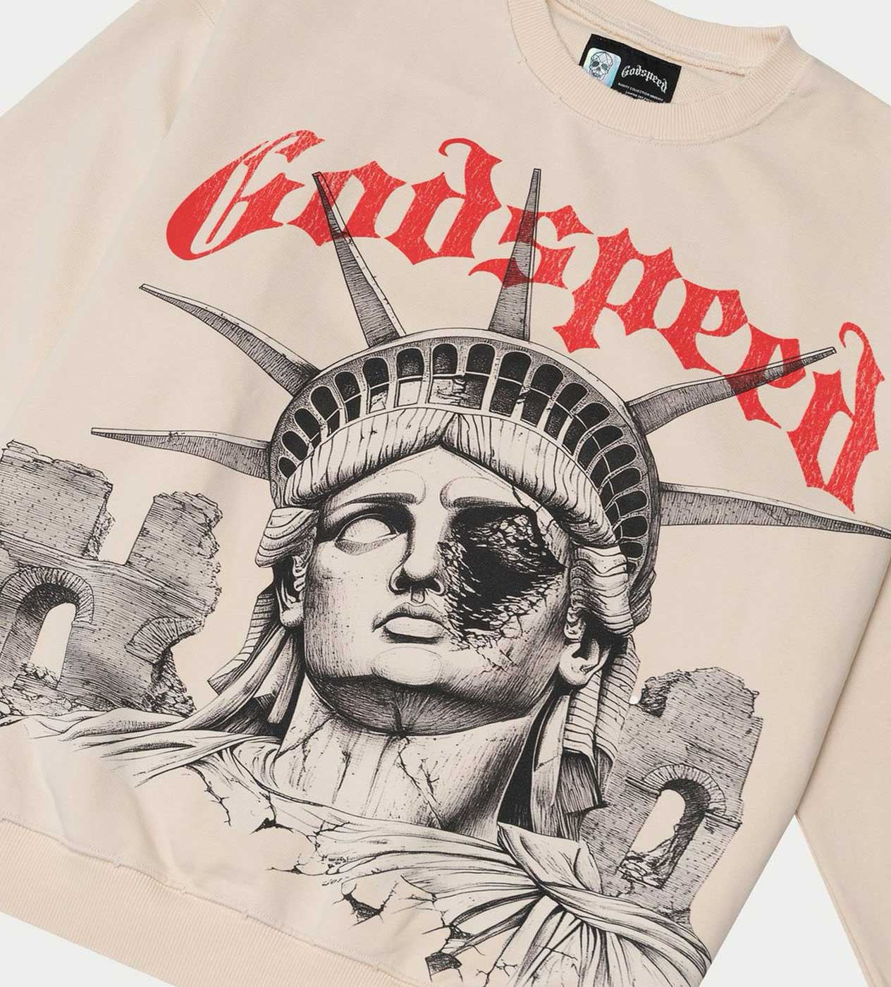 Godspeed ROME Sweatshirt Bone - Image 3