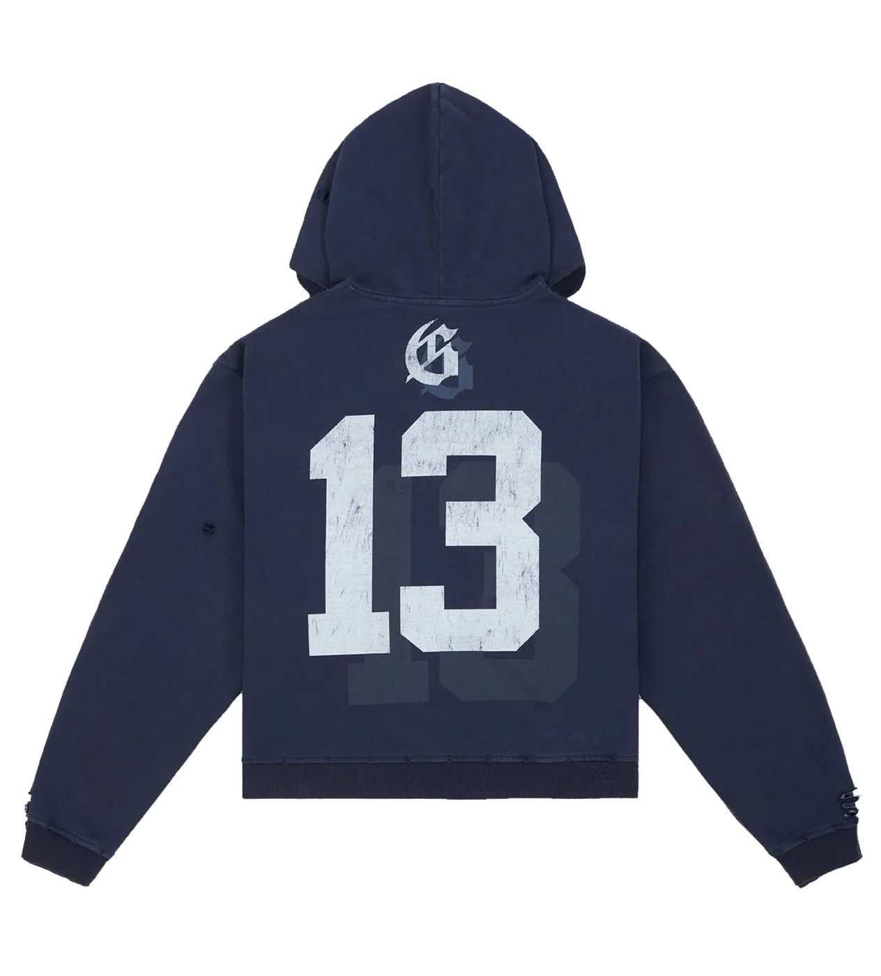 Godspeed Seeing Double Hoodie Navy - Image 2