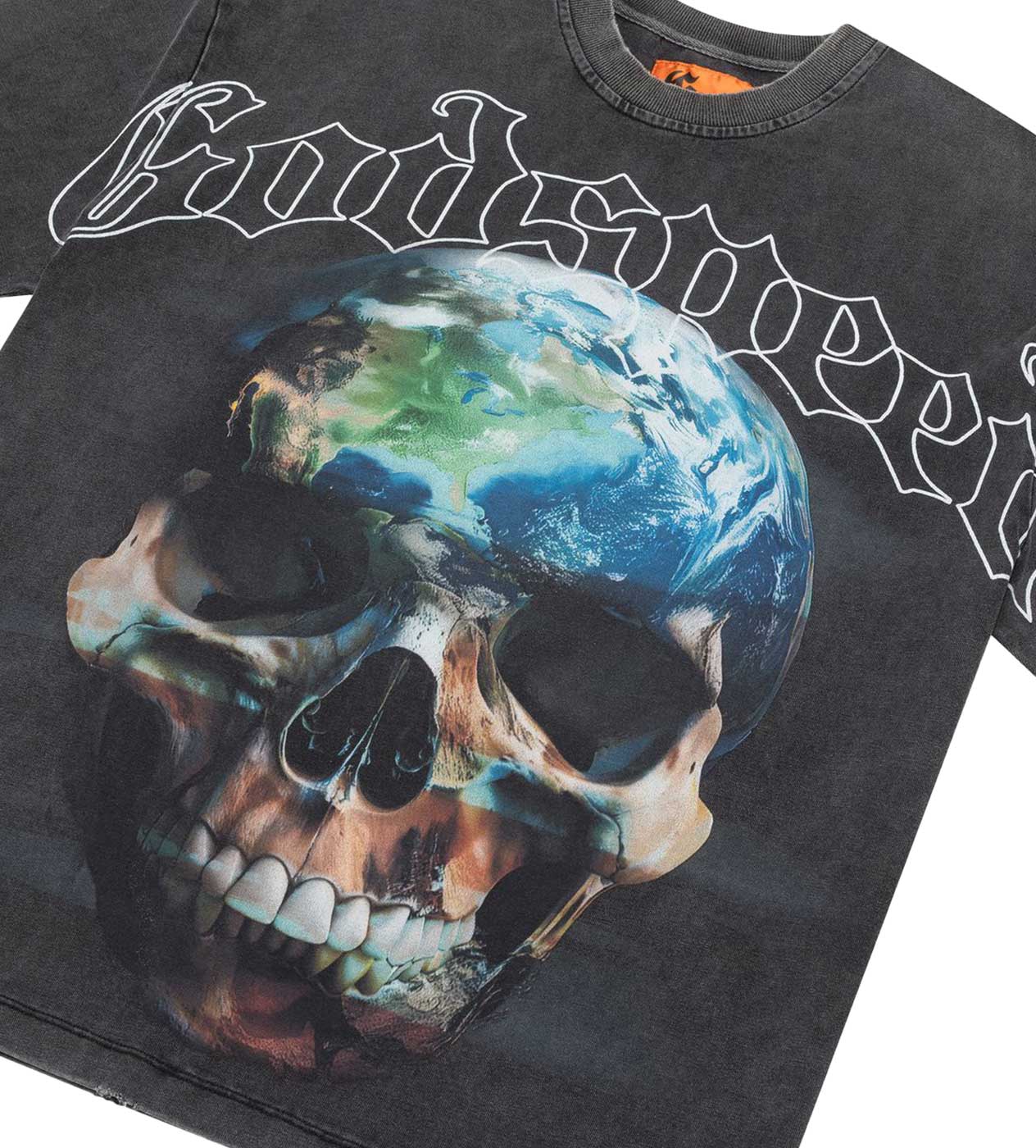 Godspeed Sklobe Tee Black Wash - Image 3
