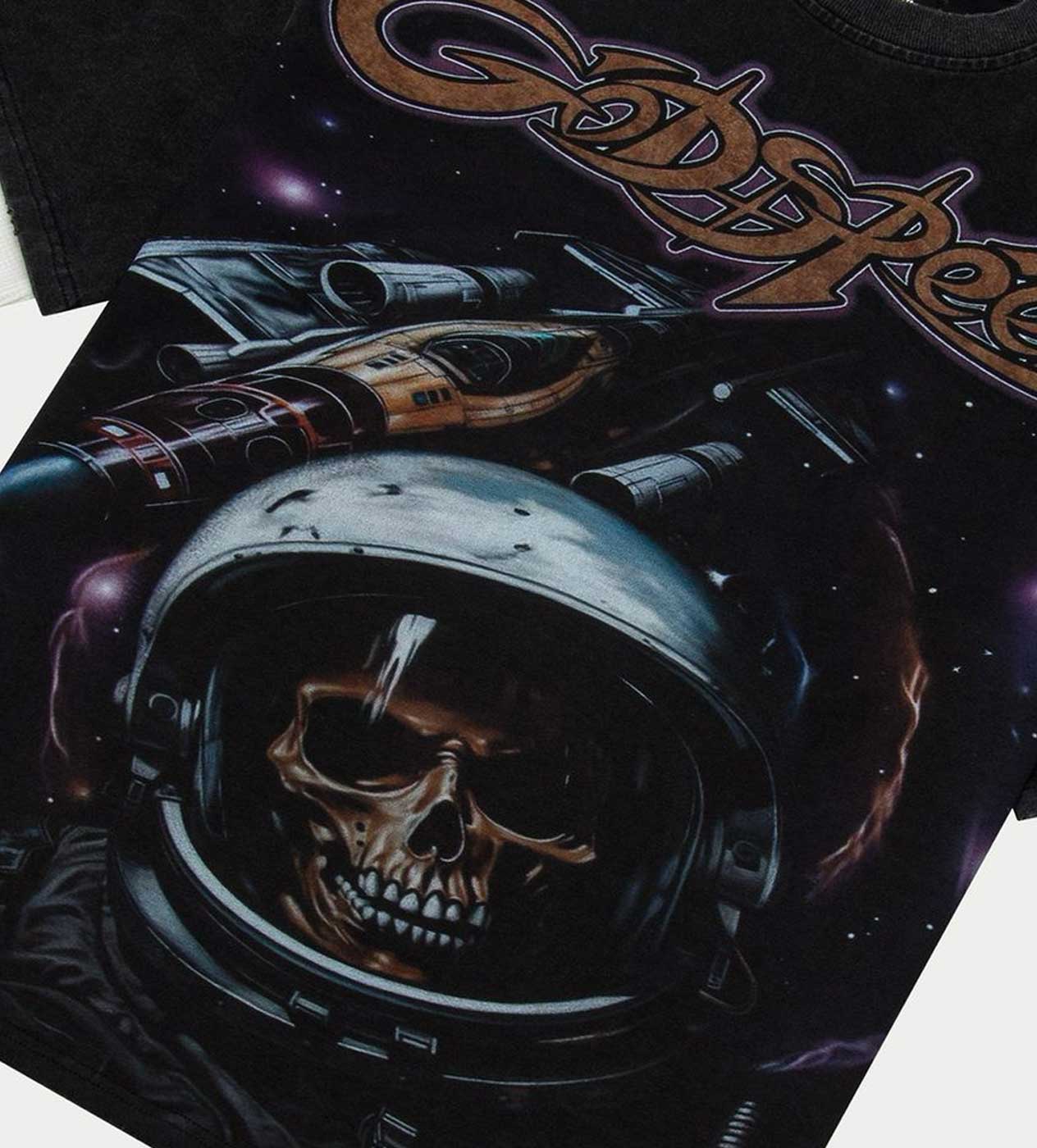 Godspeed Space Traveler Layered Tee Black - Image 3