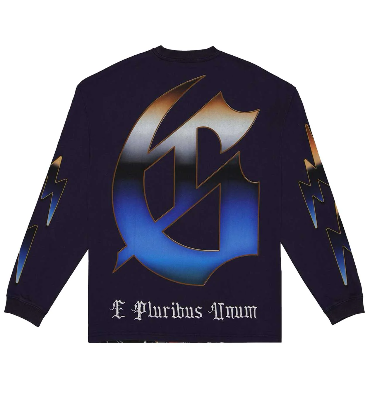 Godspeed Sputnik L/S Tee Navy - Image 2