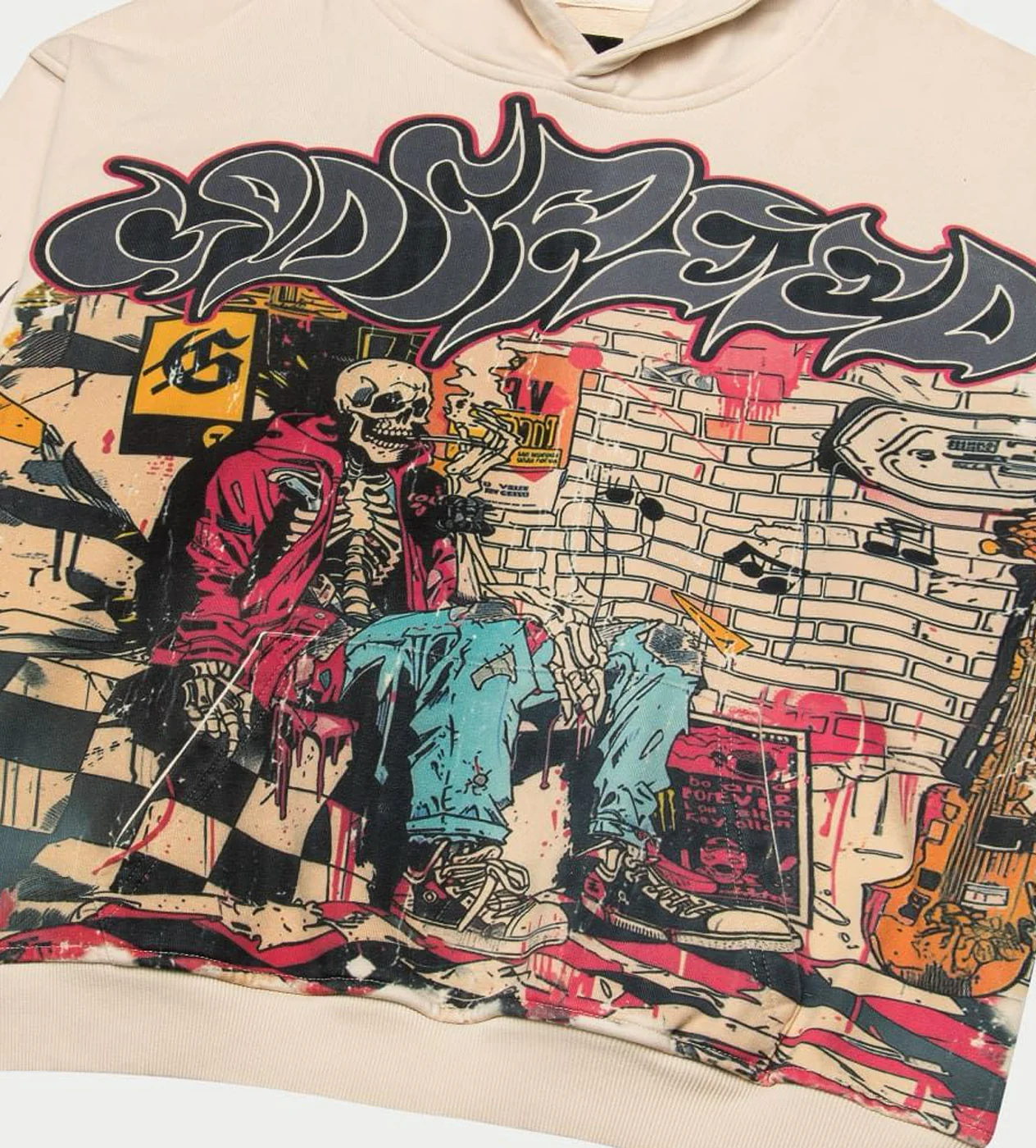 Godspeed Stoner Hoodie Bone - Image 3