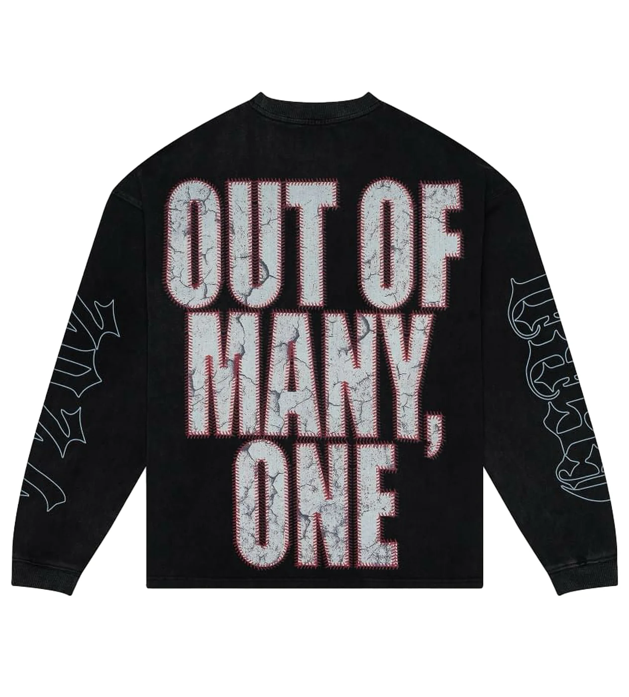 Godspeed Strike Out L/S Tee Washed Black - Image 2