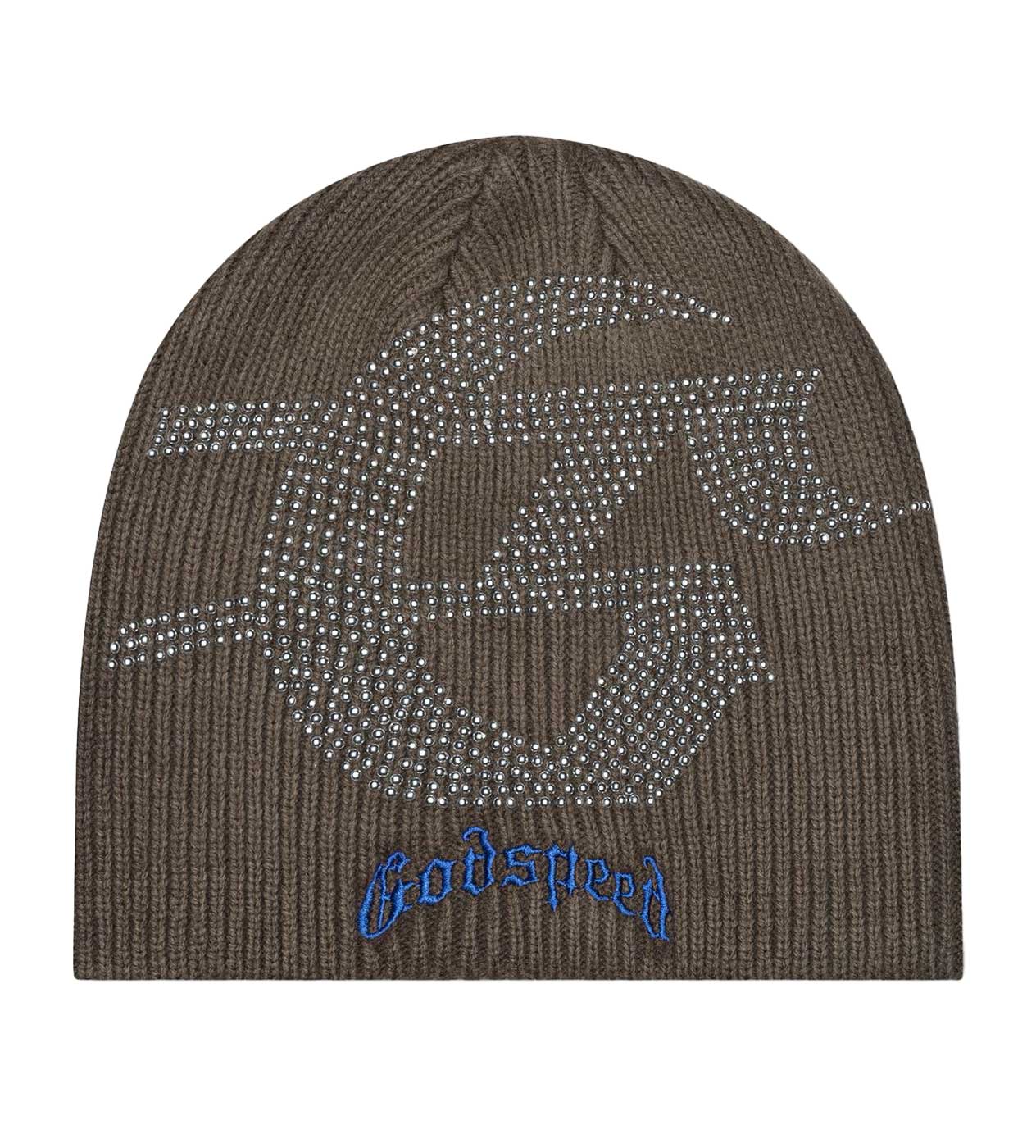 Godspeed Studded Beanie Olive/Blue