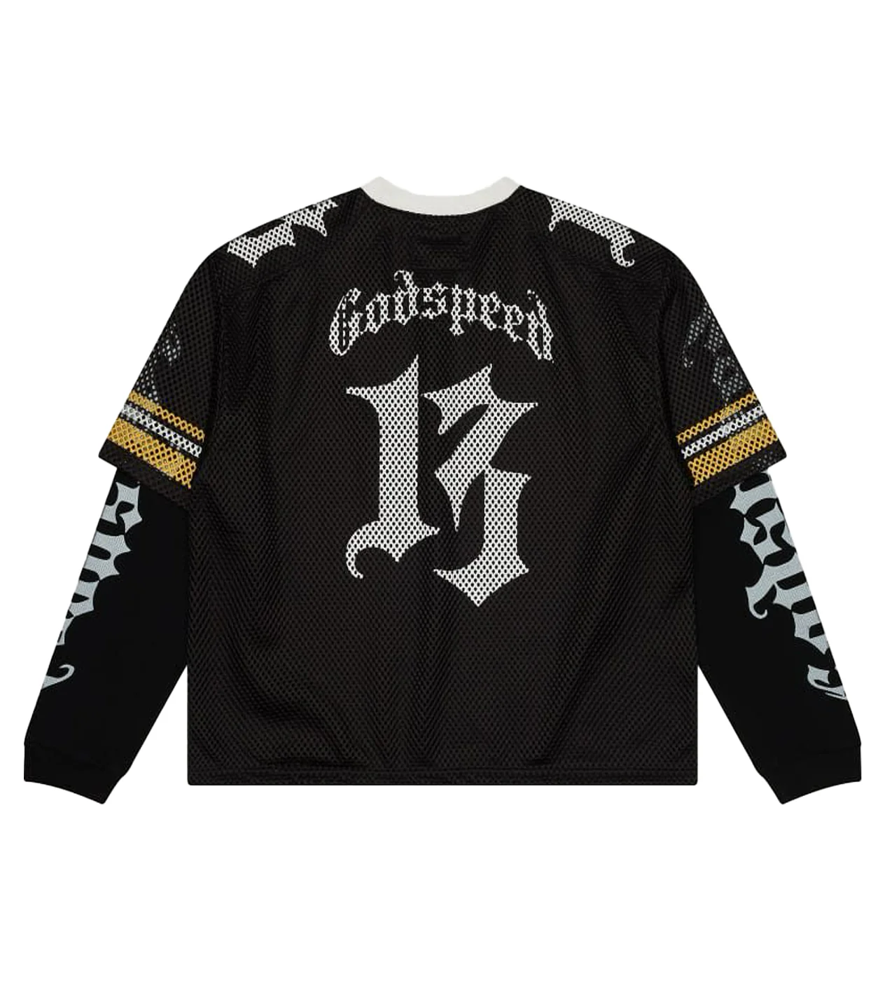 Godspeed TD Layered Jersey Black/Yellow - Image 2