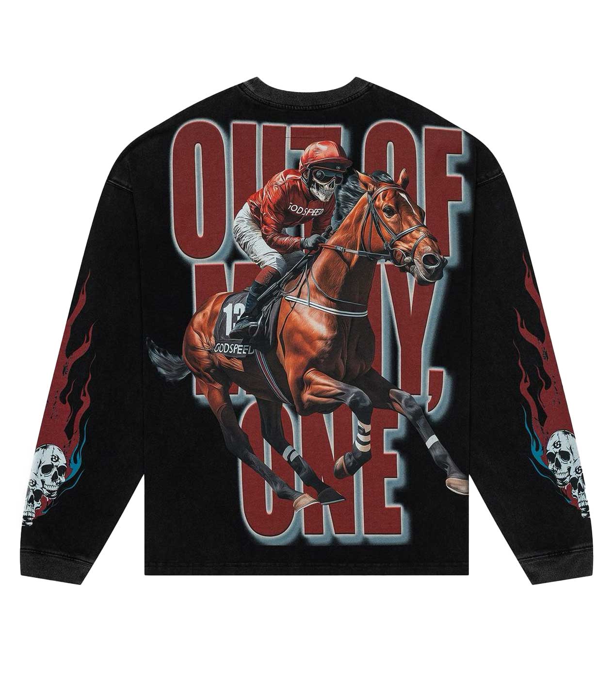 Godspeed Thorough L/S Tee Black Wash - Image 2