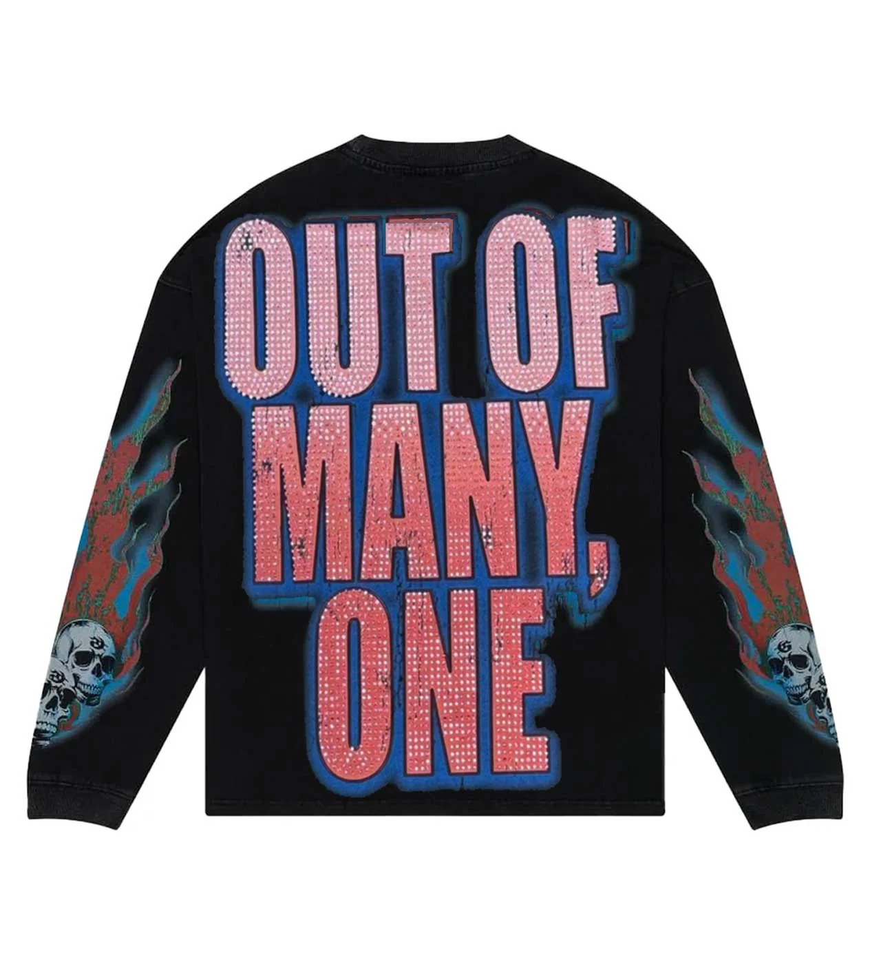 Godspeed Vision Flowers VVS L/S Tee Washed Black - Image 2