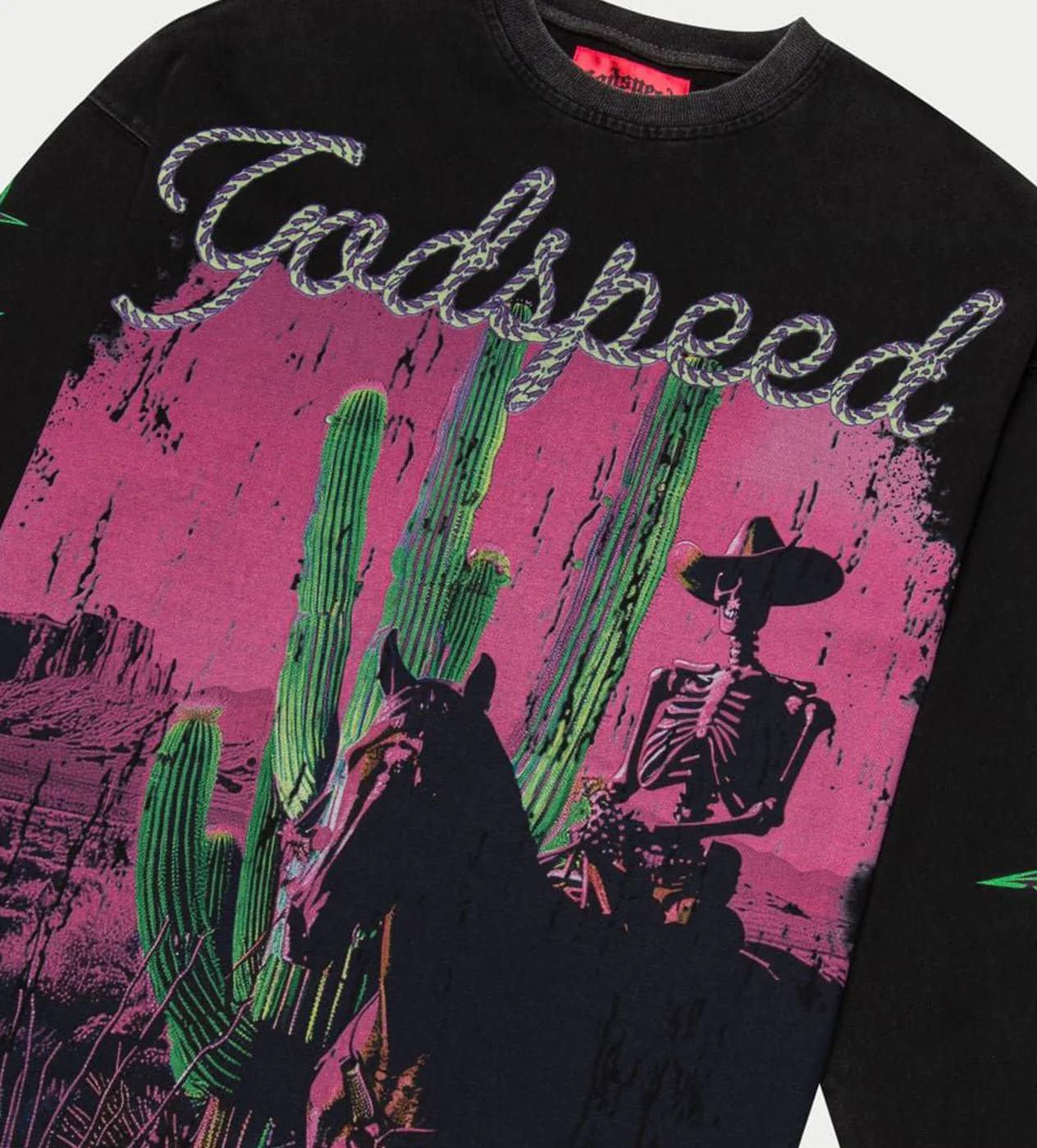 Godspeed Westworld L/S Tee Black - Image 3