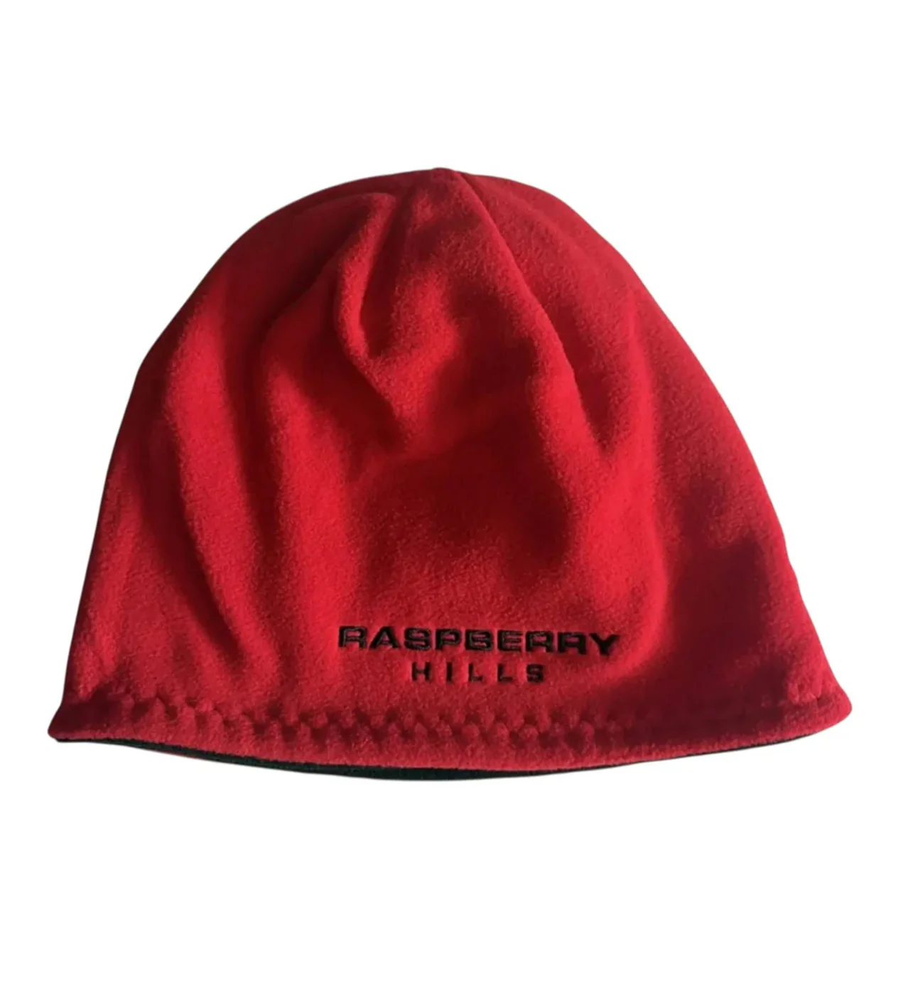 GV Gallery Raspberry Reversible Beanie Black/Red - Image 2