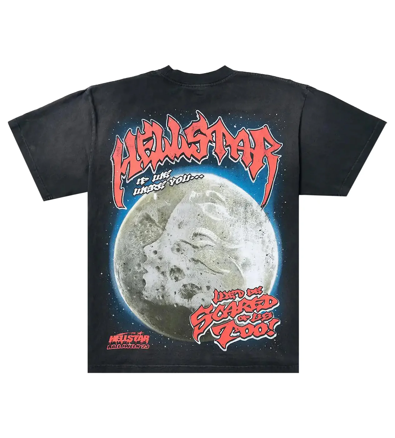Hellstar Full Moon Tee Black - Image 2