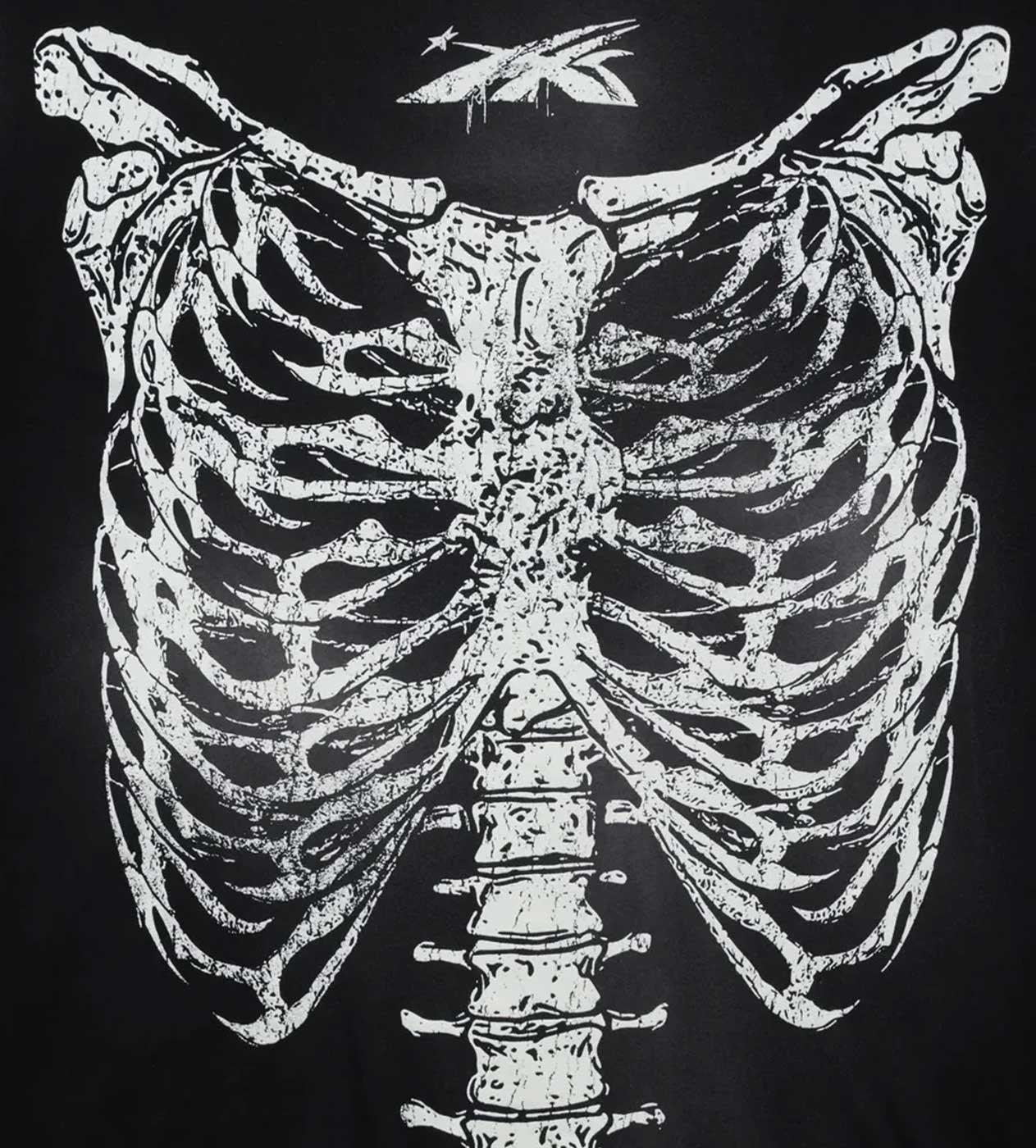 Hellstar Halloween Skeleton L/S Tee Black - Image 3