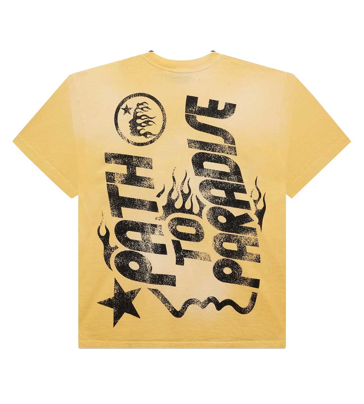Hellstar Jesus Tee Yellow - Image 2