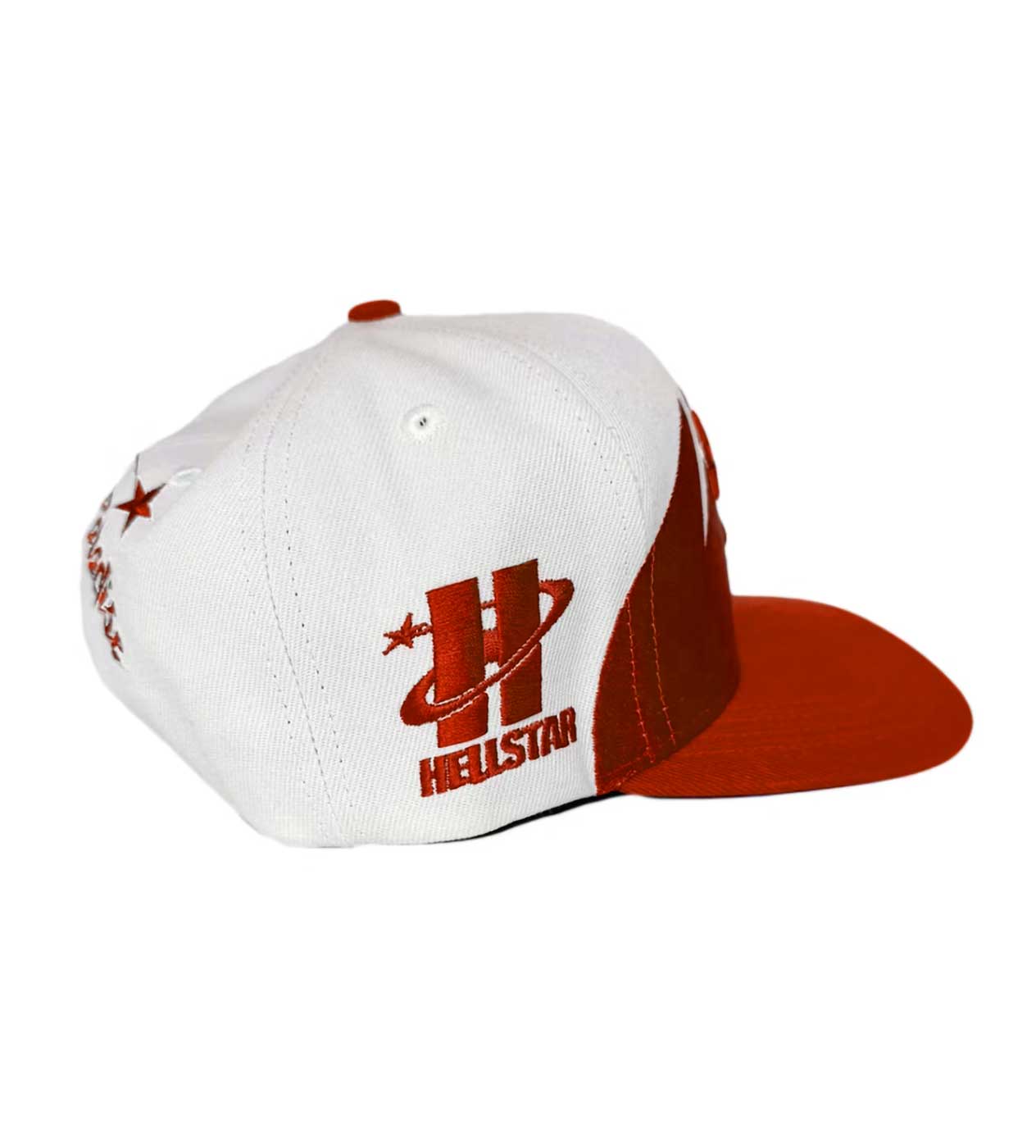 Hellstar Shark Teeth Trucker Hat Red (Snapback) - Image 3