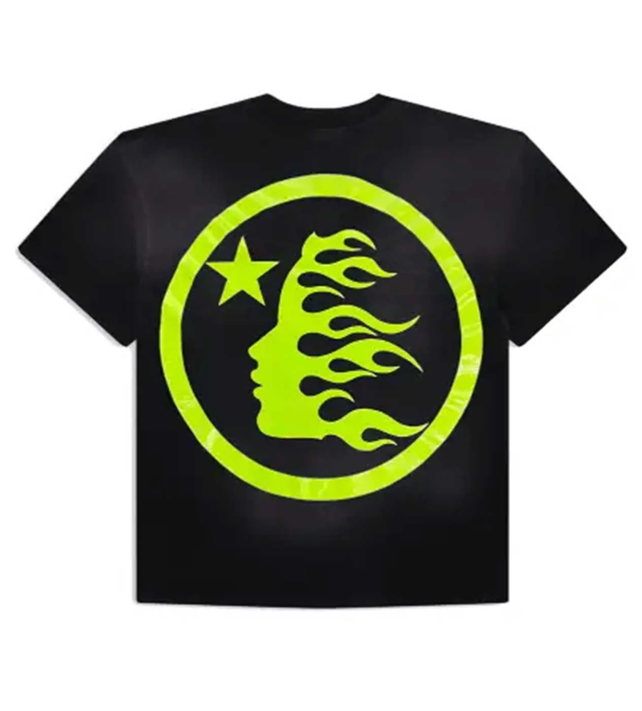 Hellstar Sport Logo Gel Tee Black/Green - Image 2