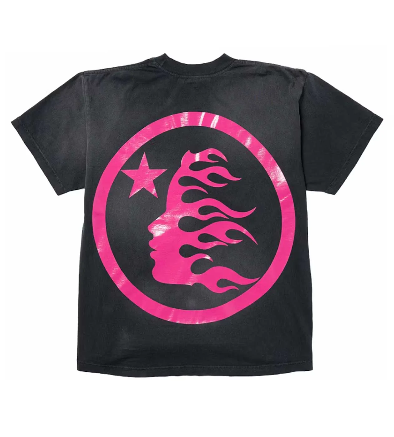 Hellstar Sport Logo Gel Tee Black/Pink - Image 2