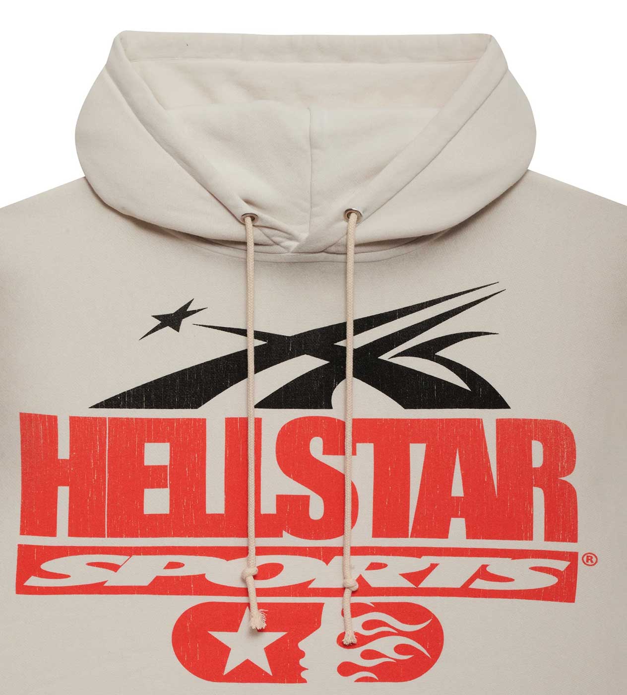 Hellstar Sports "Beat Us" Hoodie White - Image 3