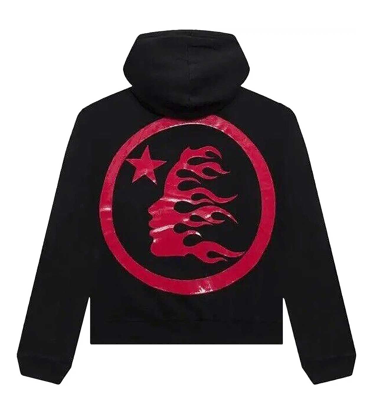 Hellstar Sports Logo Hoodie Black/Red - Image 2