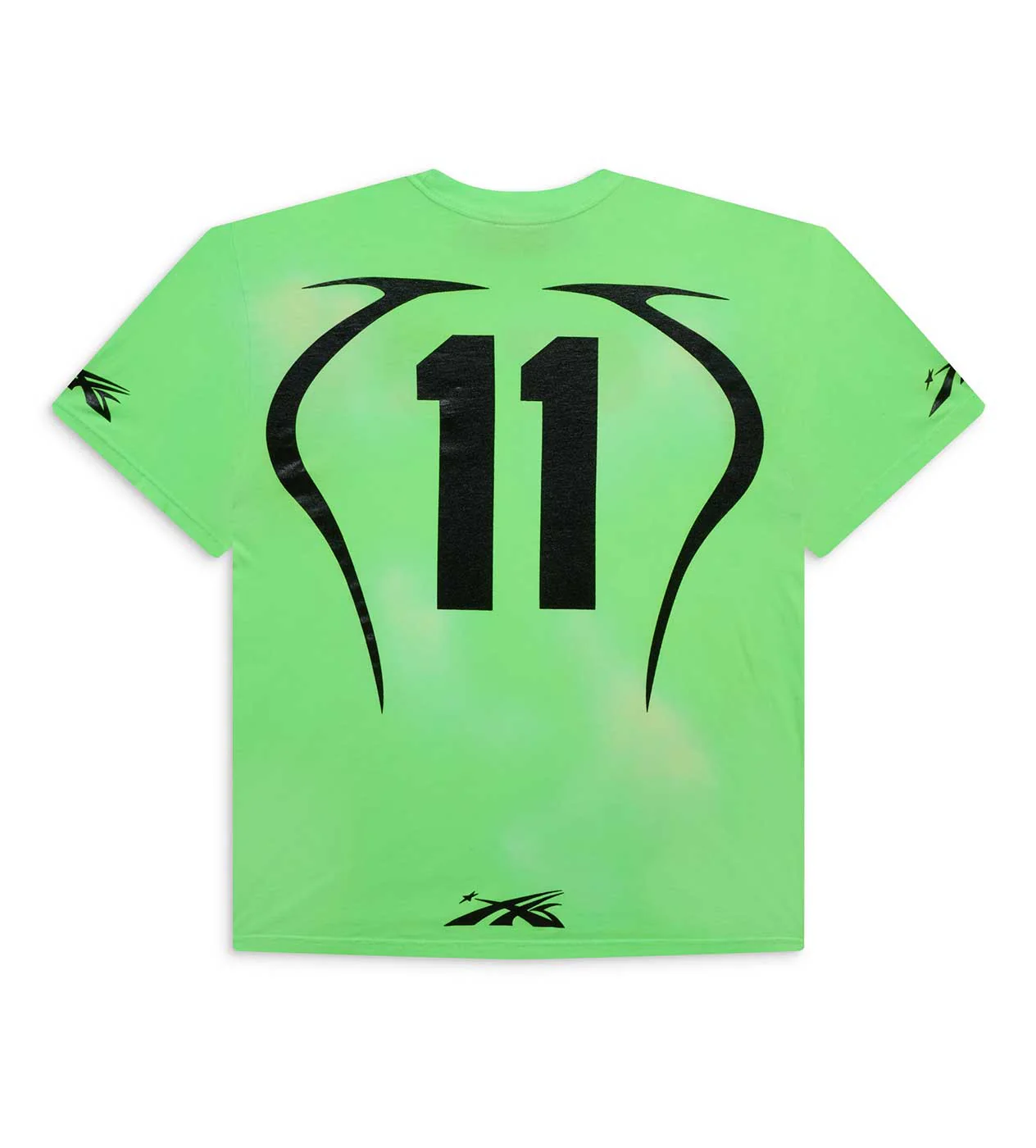 Hellstar Warm Up 7 on 7 Tee Neon Green - Image 2