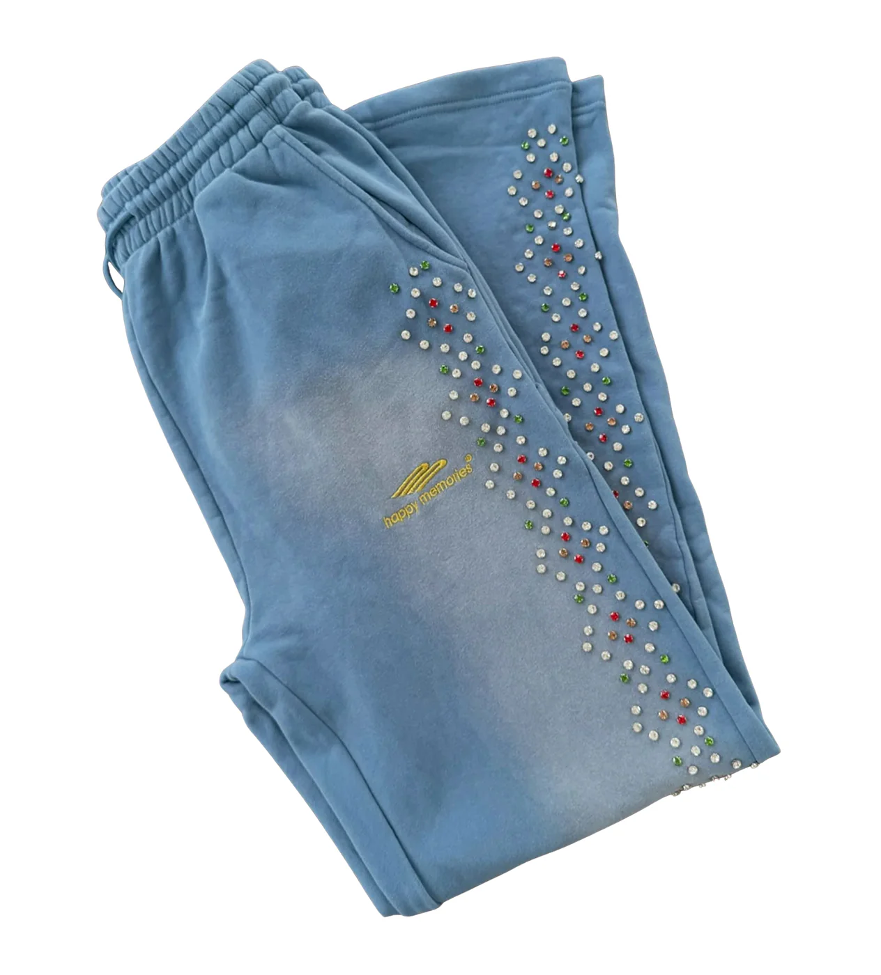 HMDD Crystal Sweatpants Powder Blue - Image 2