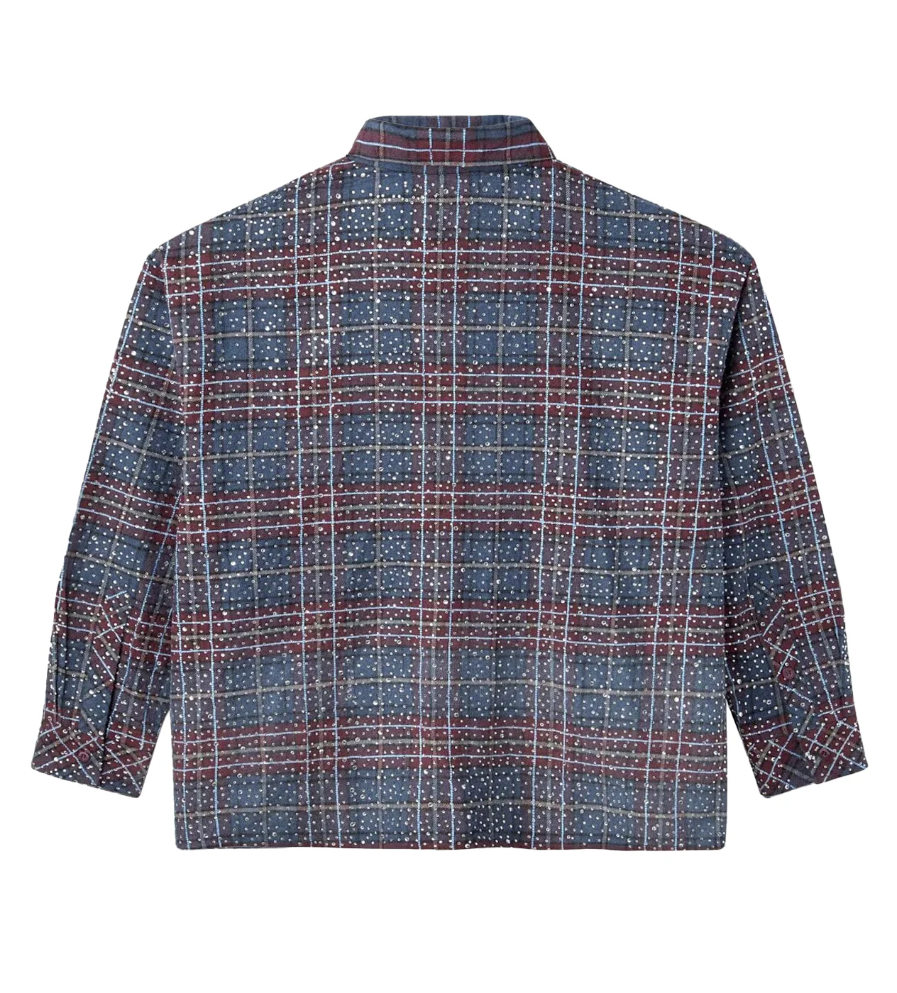 HMDD Disco Flannel Navy/Red - Image 2