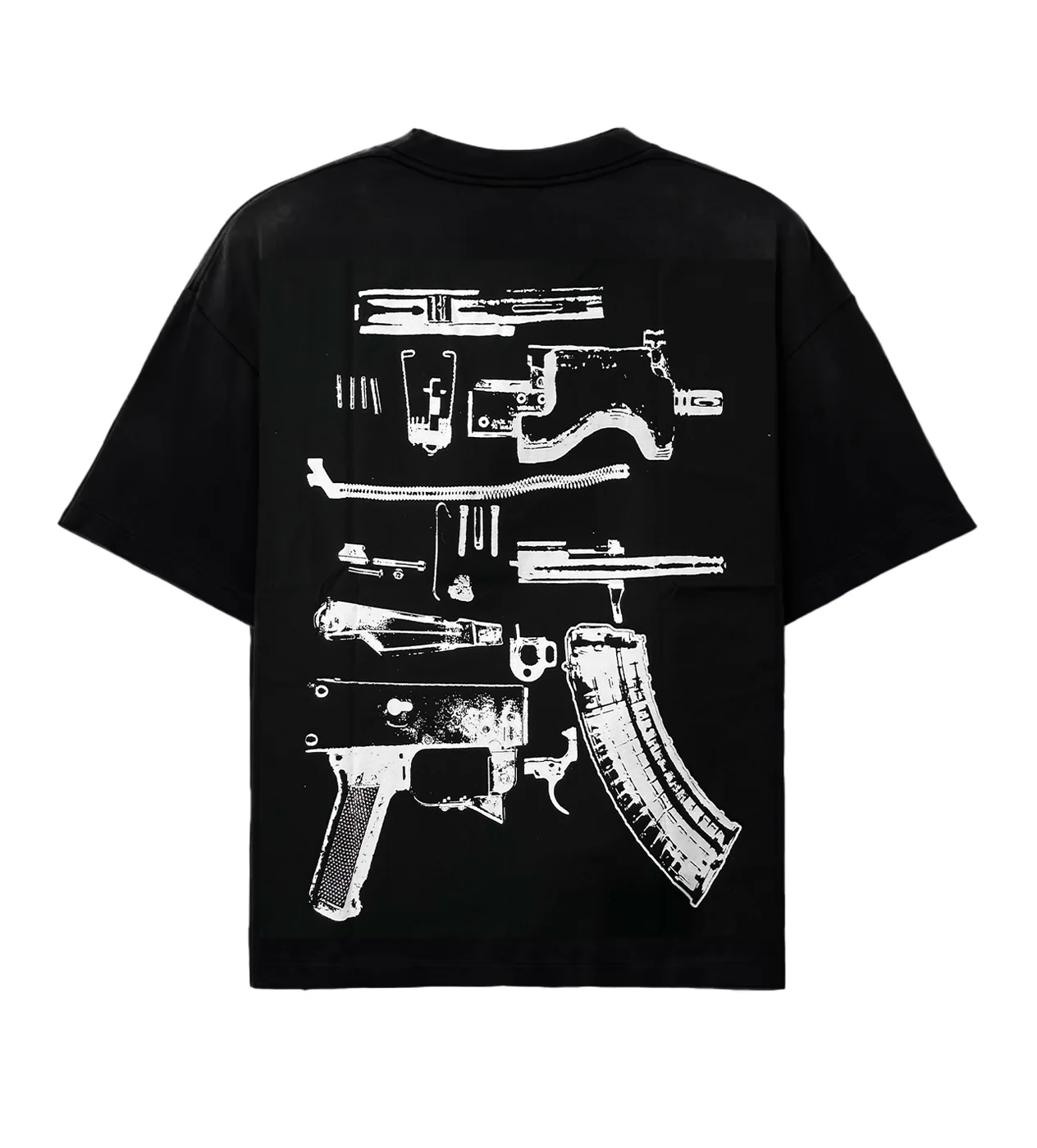 Kixkz Clothing In Draco We Trust Tee Black/White - Image 2