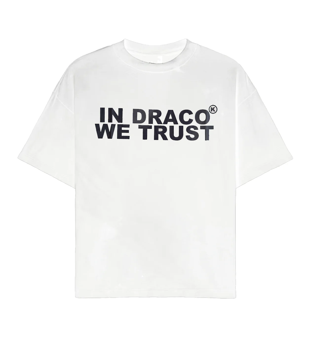 Kixkz Clothing In Draco We Trust Tee White/Black