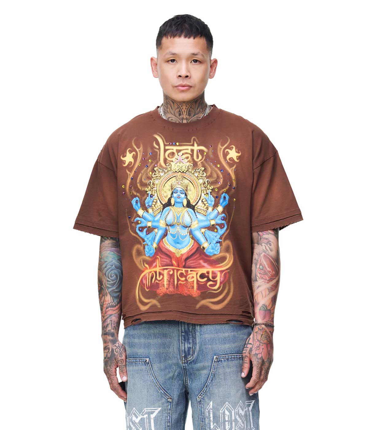 Lost Intricacy Divine Intricacy Tee Brown - Image 3