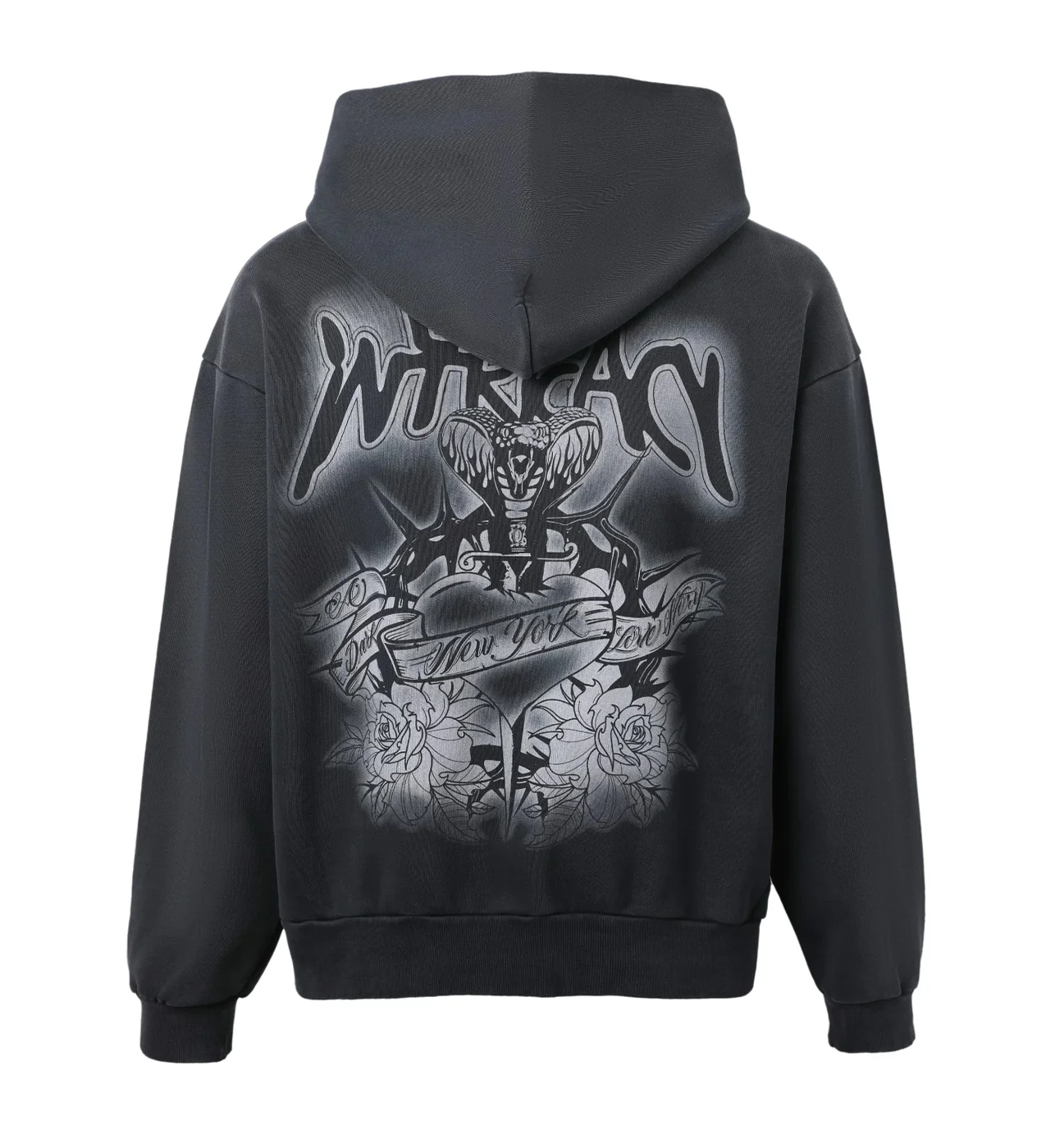 Lost Intricacy Inverse Hoodie Black - Image 2