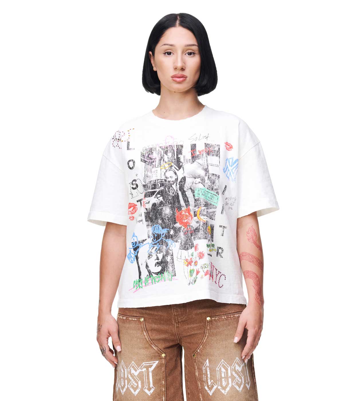 Lost Intricacy Noah's Ark Tee White - Image 3