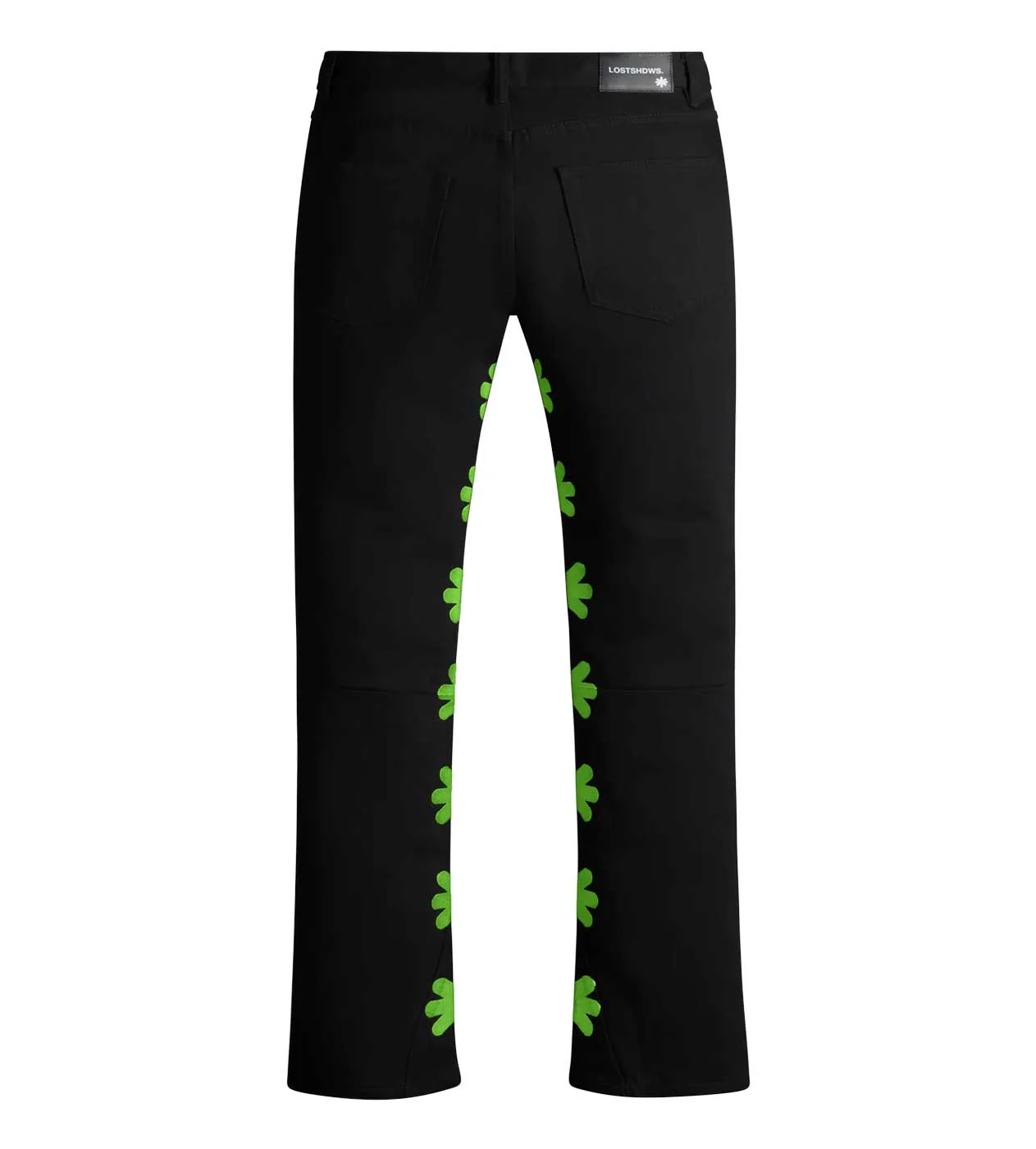 Lost Shdws Denim Pant Black/Green - Image 2