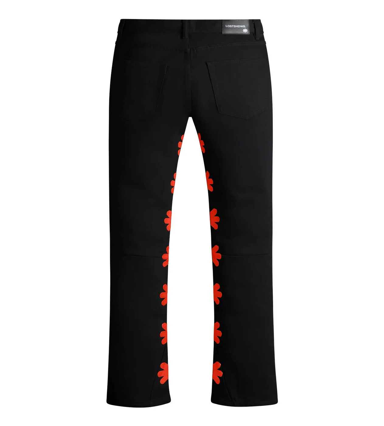 Lost Shdws Denim Pant Black/Red - Image 2