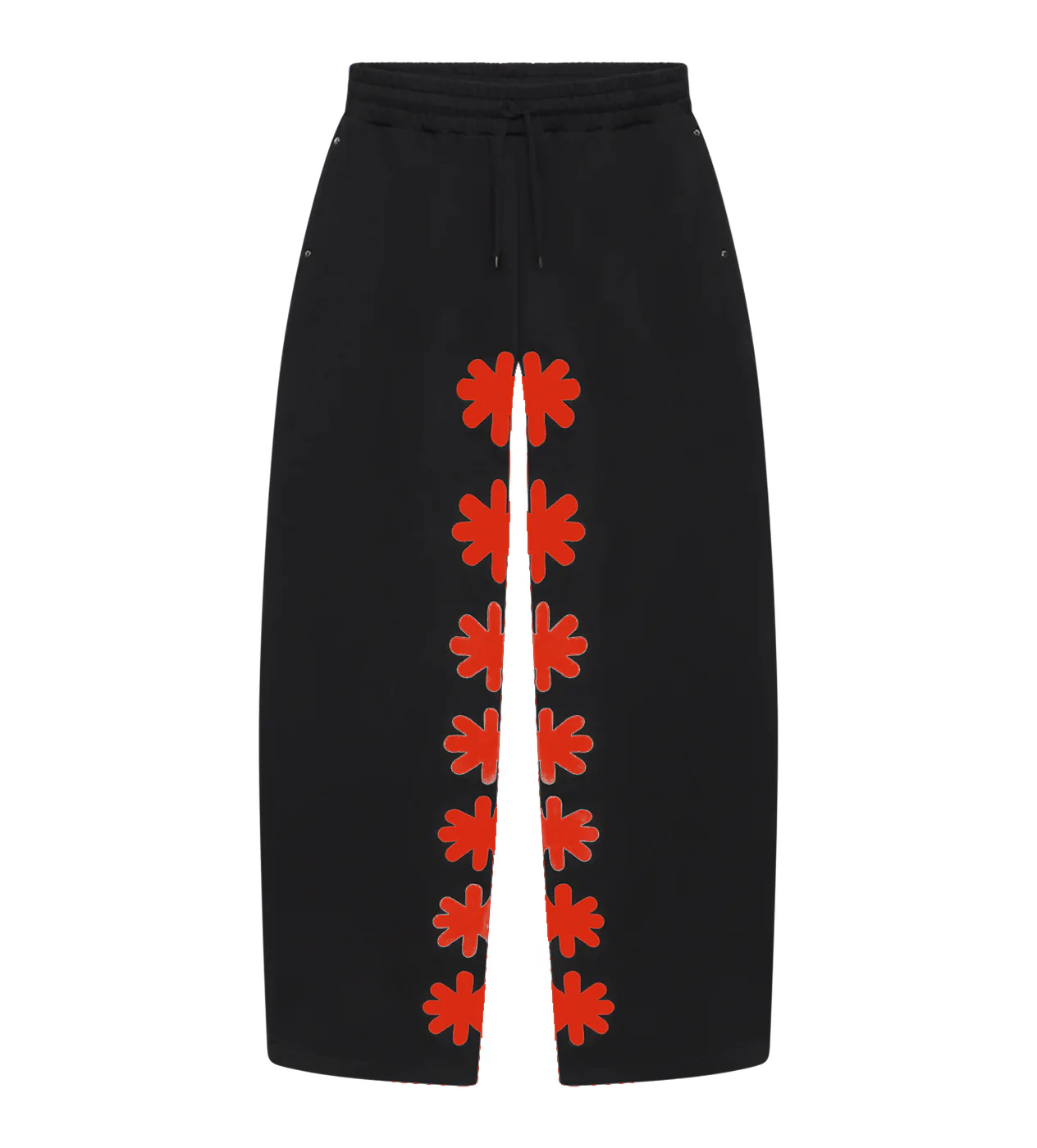 Lost Shdws OG Sun Logo Sweatpants Black/Red