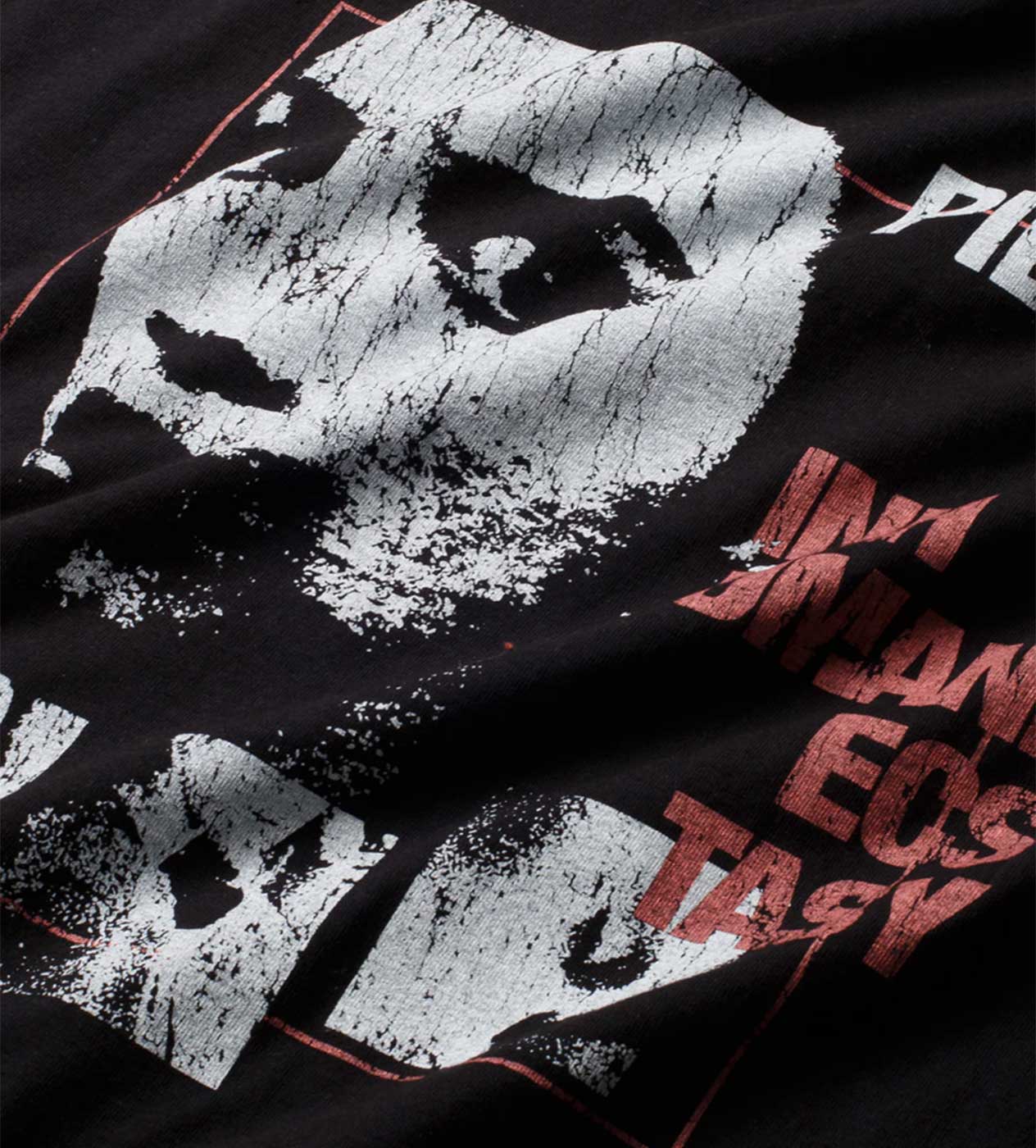 Pieces Inhumane Tee Vintage Black - Image 3