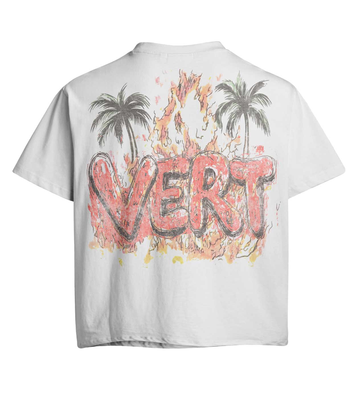 Retrovert Hollywood Tee Red - Image 2
