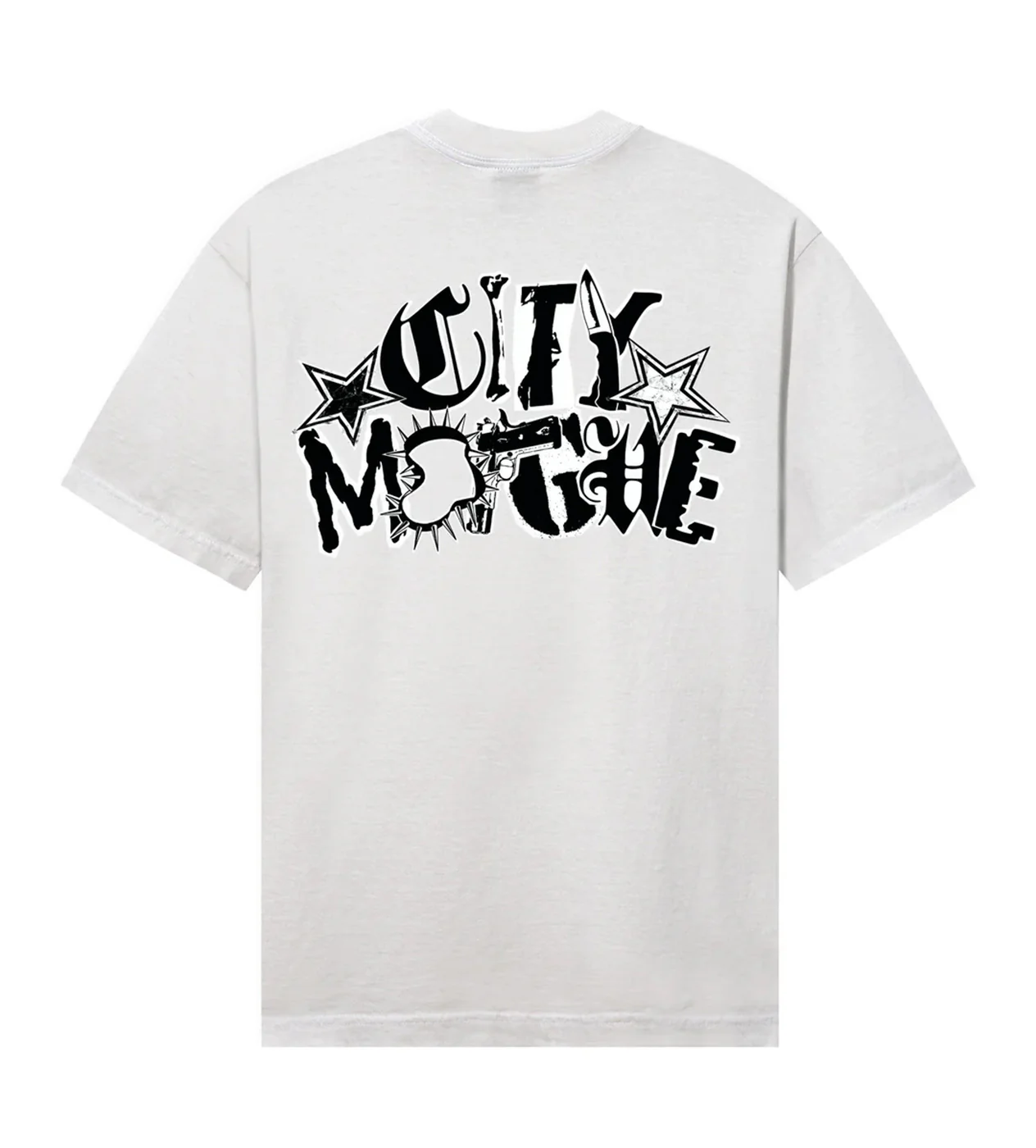 Revenge Arch Logo Claw Tee Cement/Red - Image 2