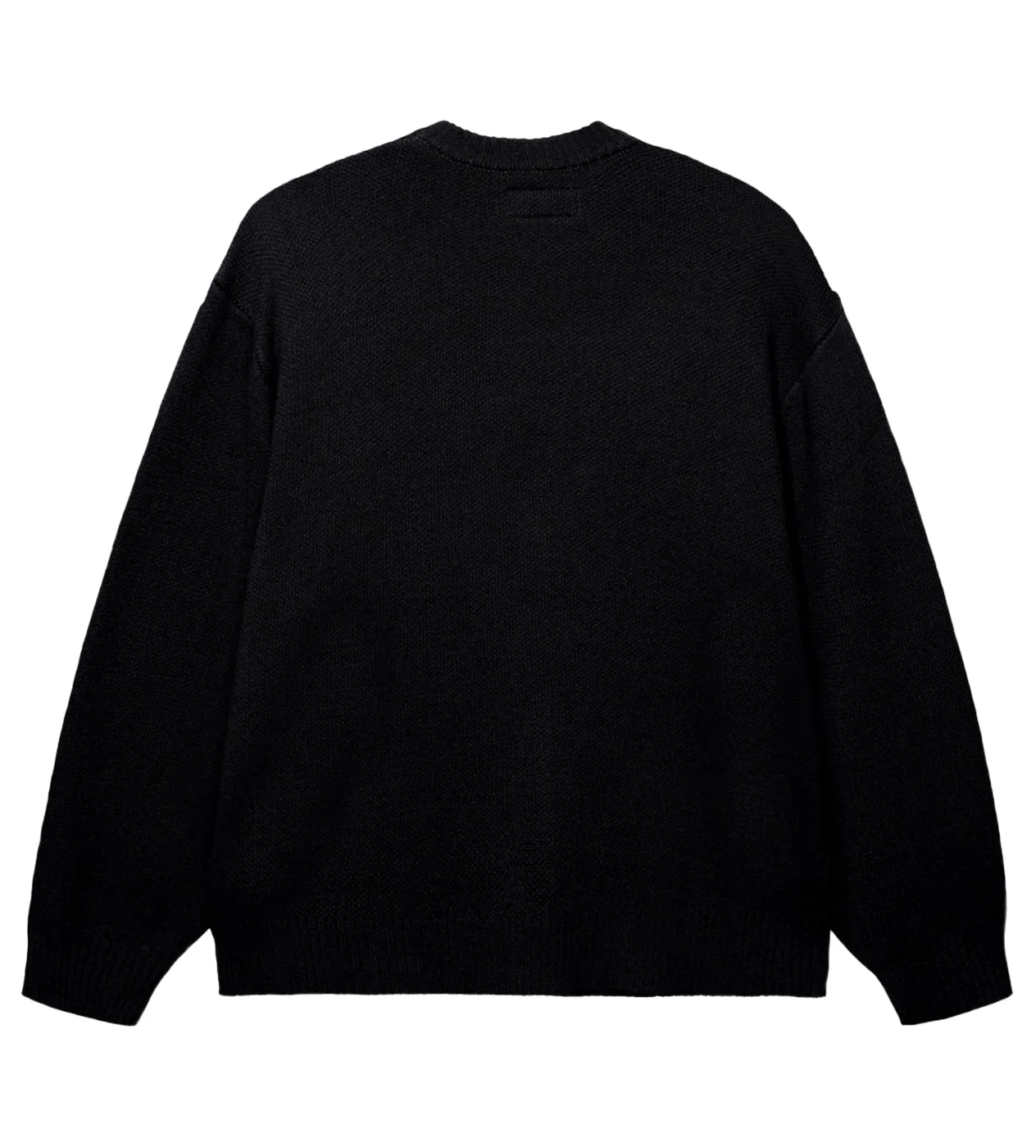 Revenge Arch Logo Knit Sweater Black/White - Image 2