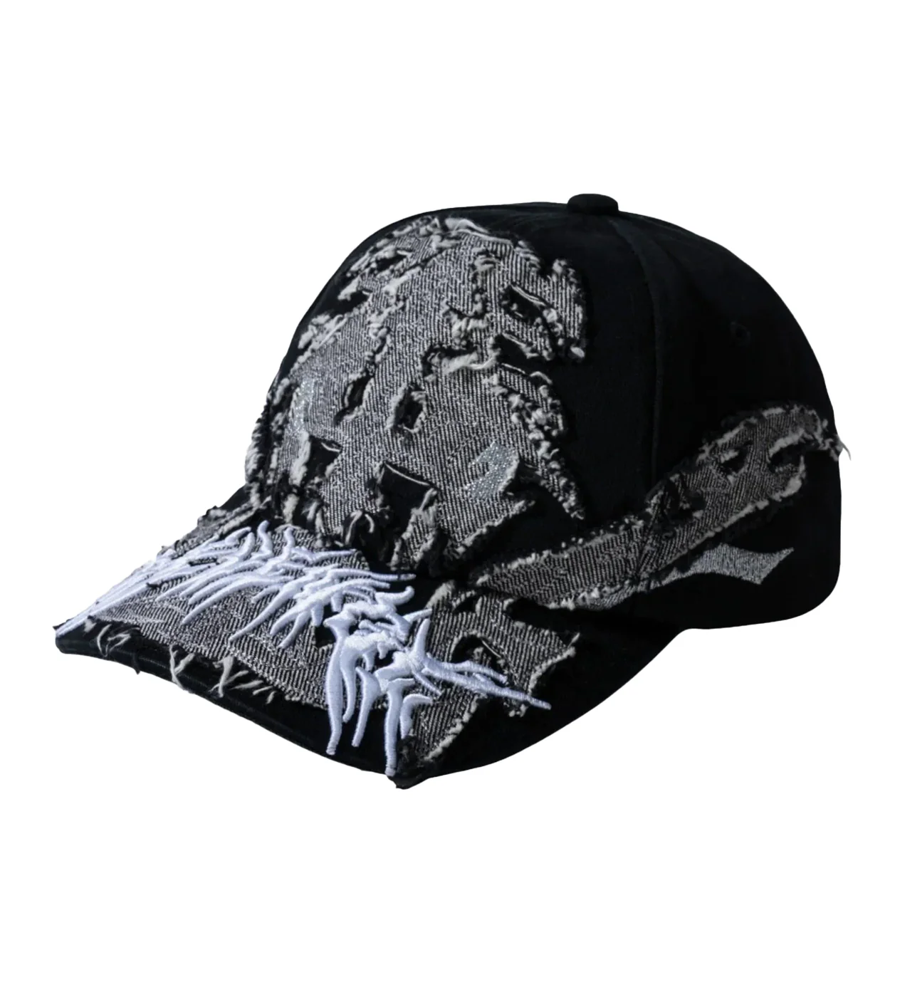 Revenge Chaos Patch Embroidered Hat Black - Image 2