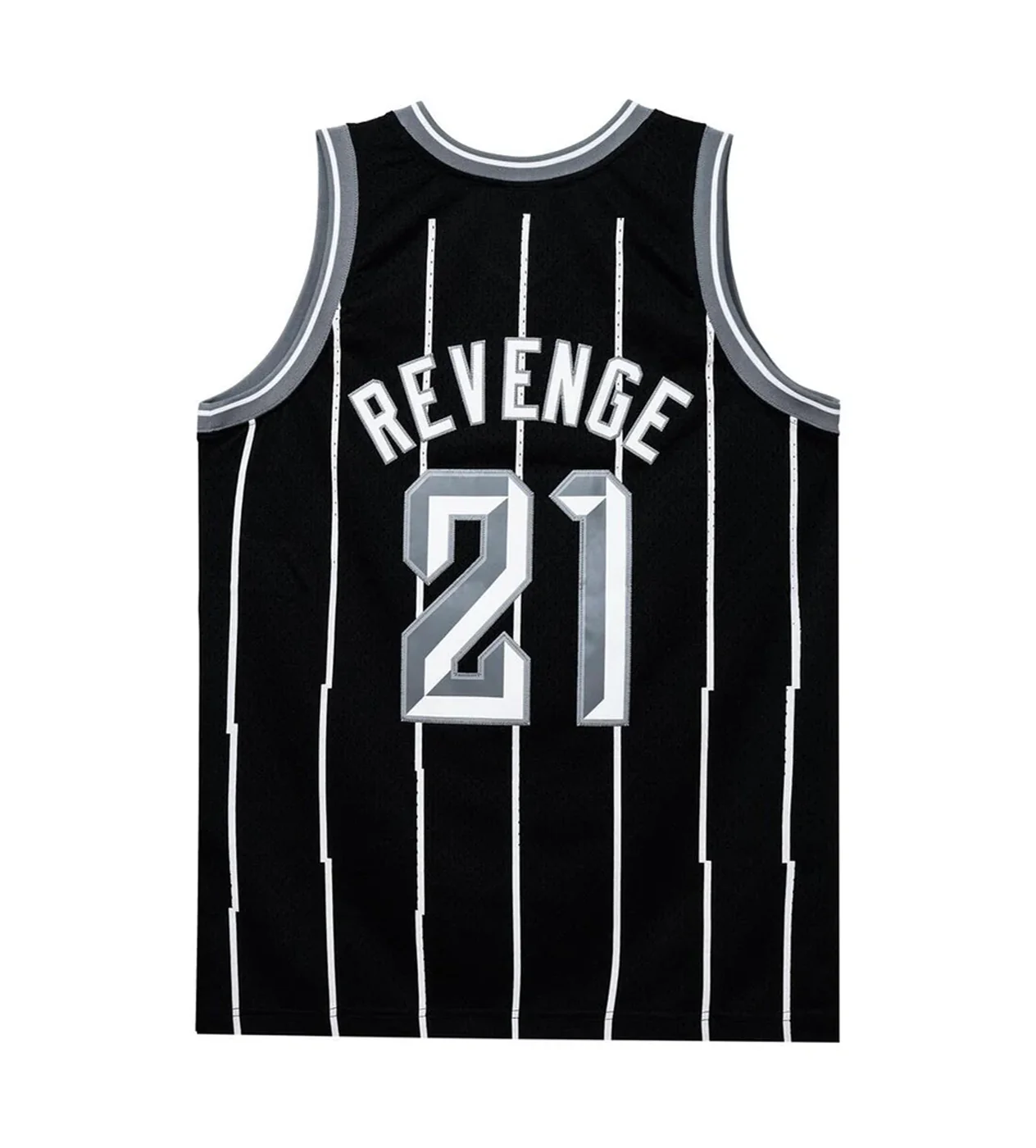 Revenge Embroidered Jersey Black - Image 2