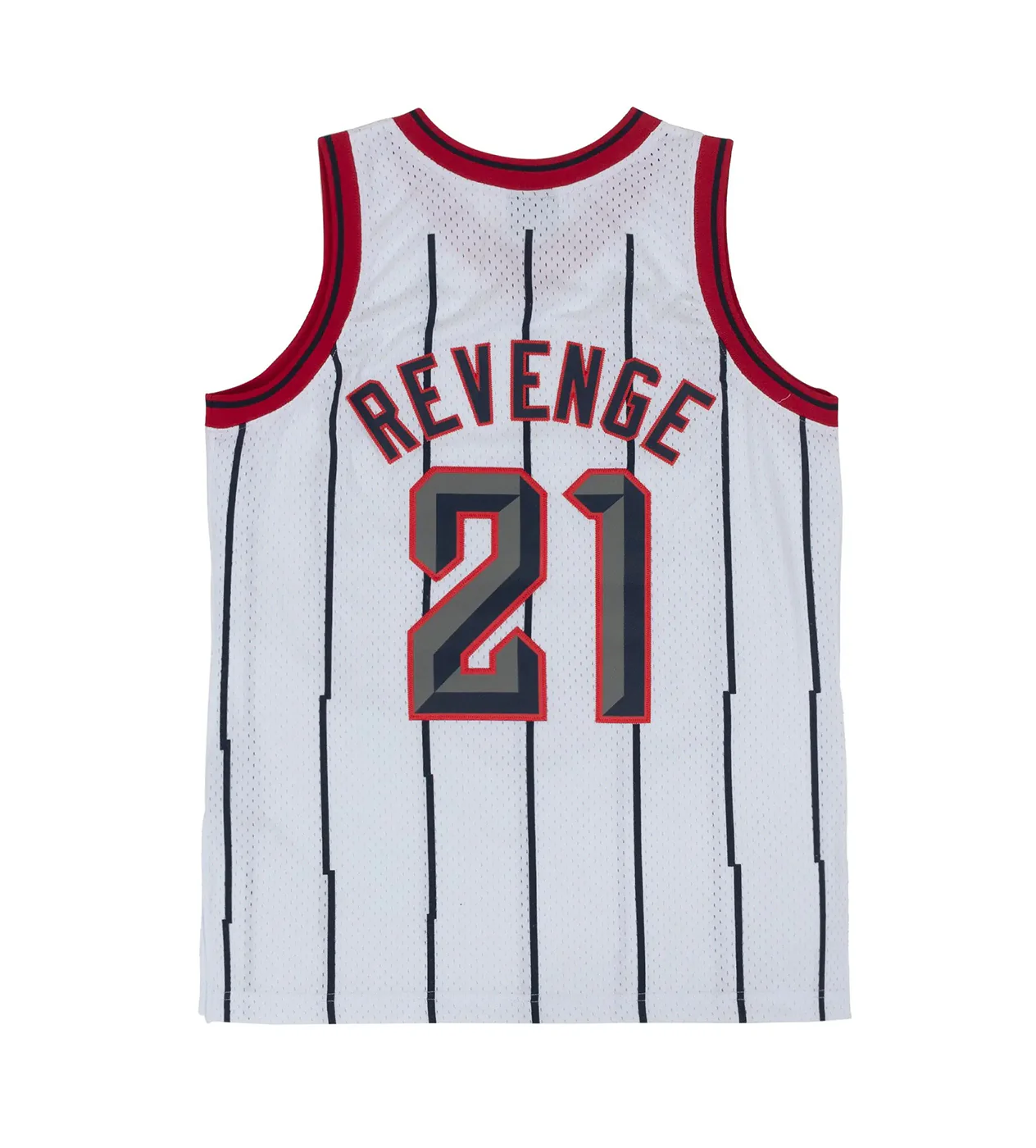 Revenge Embroidered Jersey White - Image 2