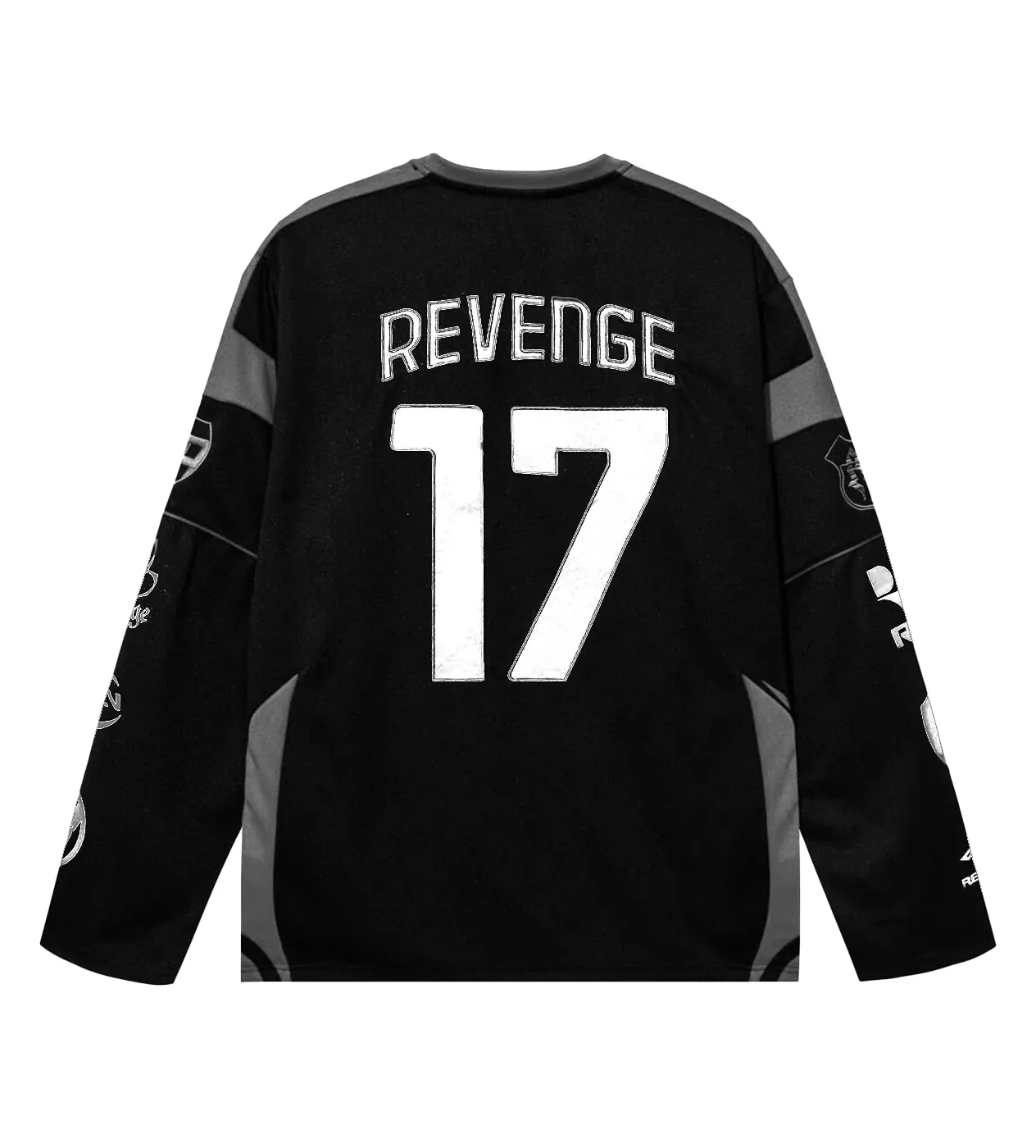 Revenge Racer Patch Jersey Black/Black - Image 2
