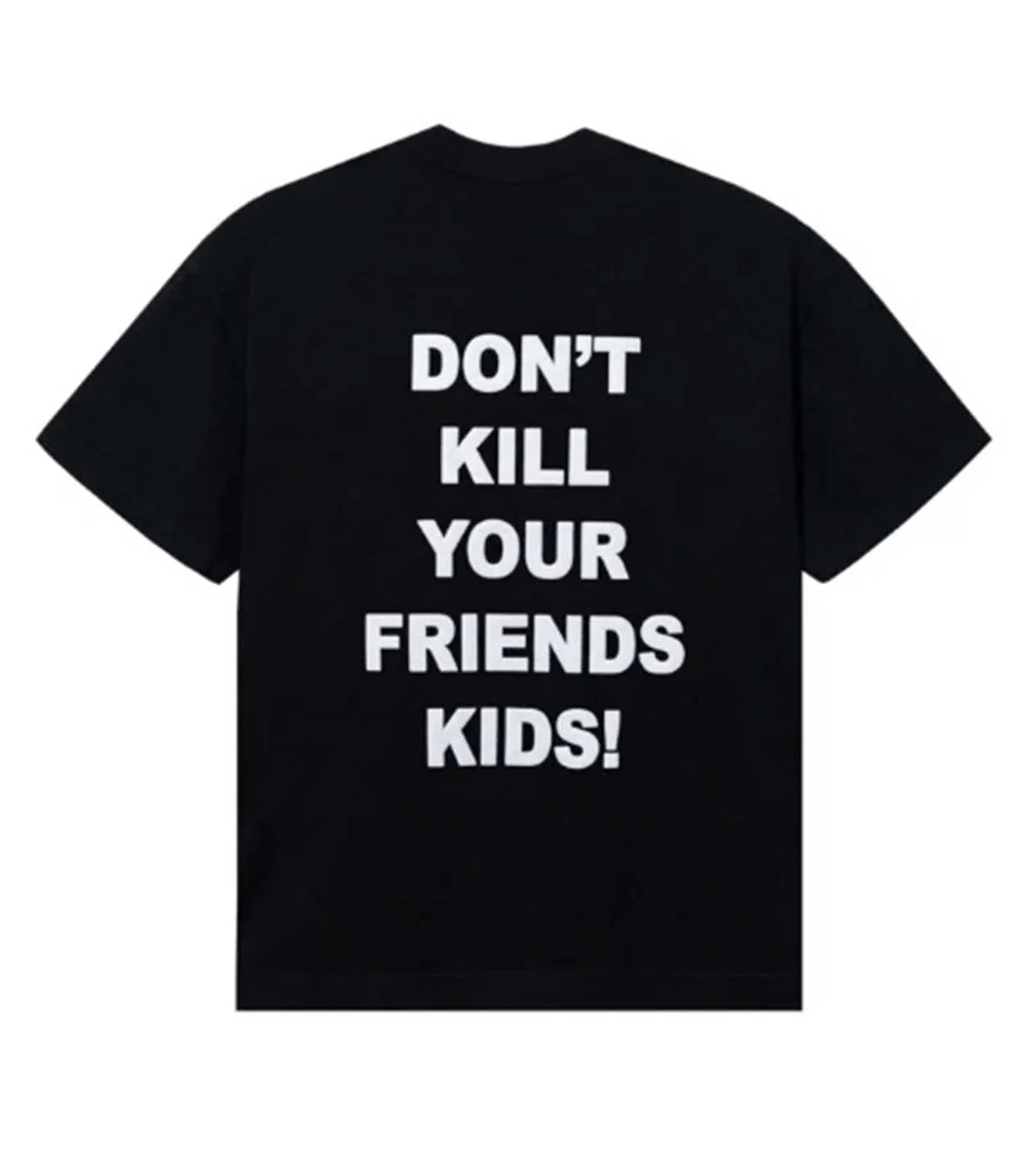 Revenge x XXXTentacion Dont Kill Your Friends Kids Tee Black - Image 2