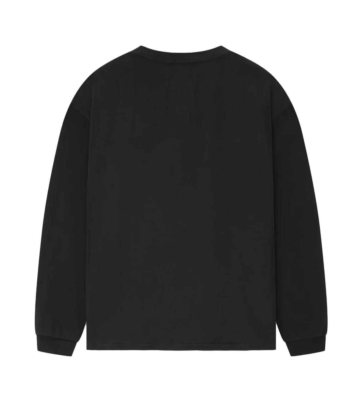 Rhude Side Logo L/S Tee Black - Image 2