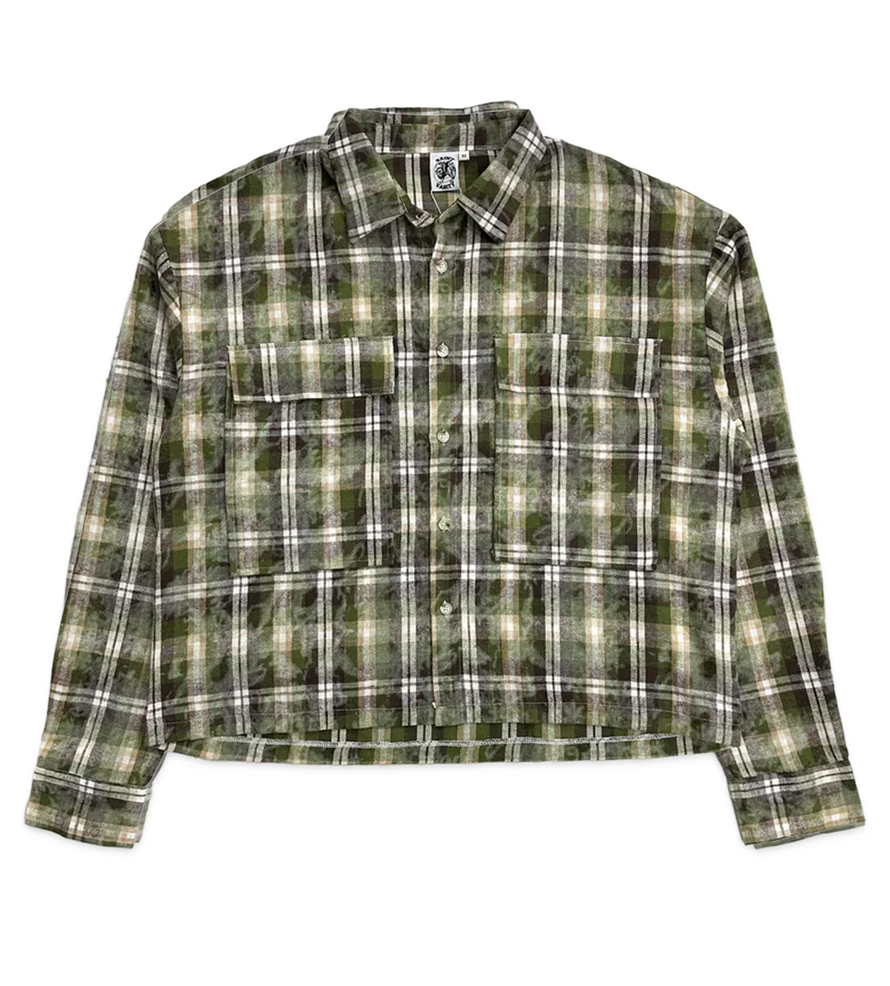 Saint Vanity Flannel Green/Brown - Image 2