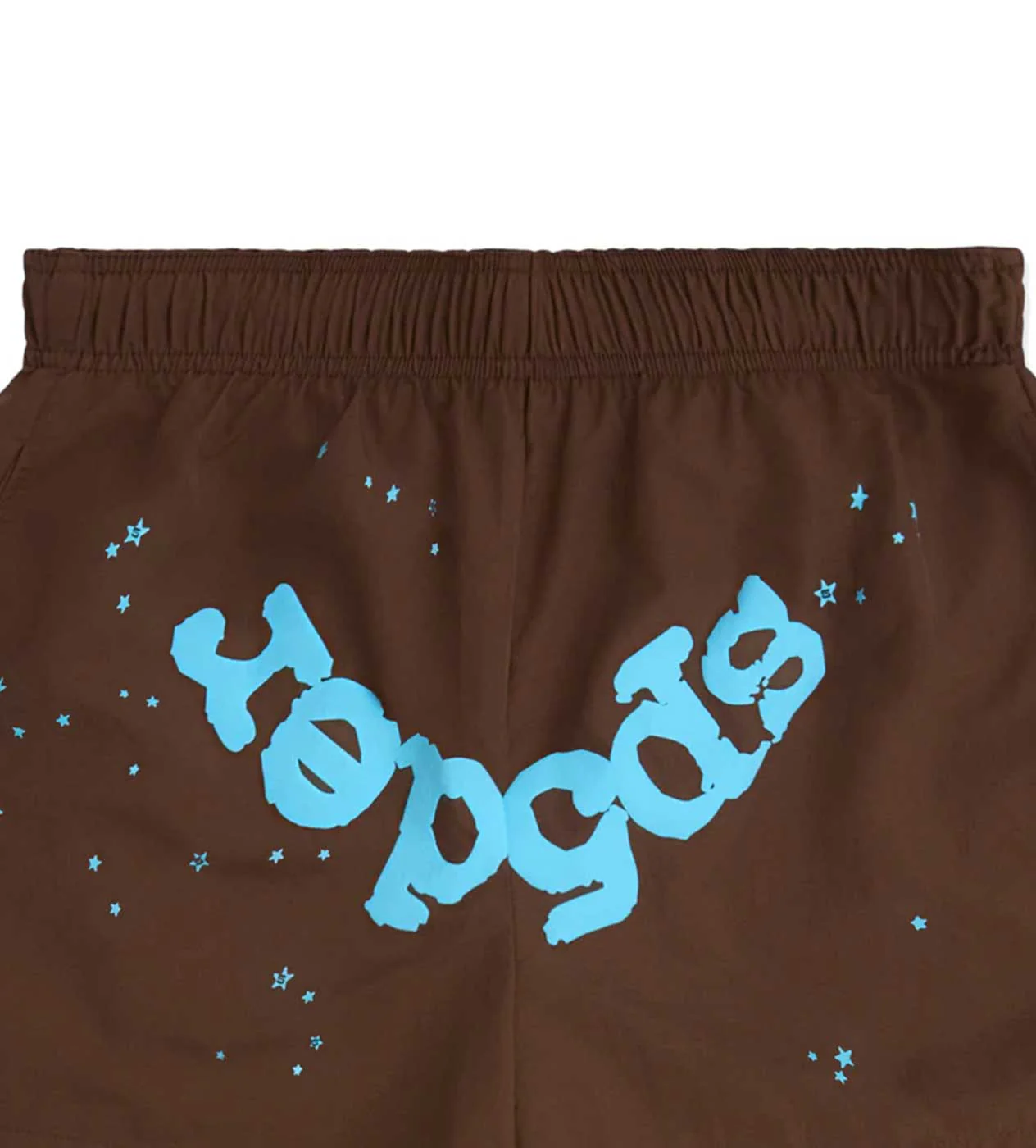 Sp5der Brown OG Web Double Layer Short - Image 4