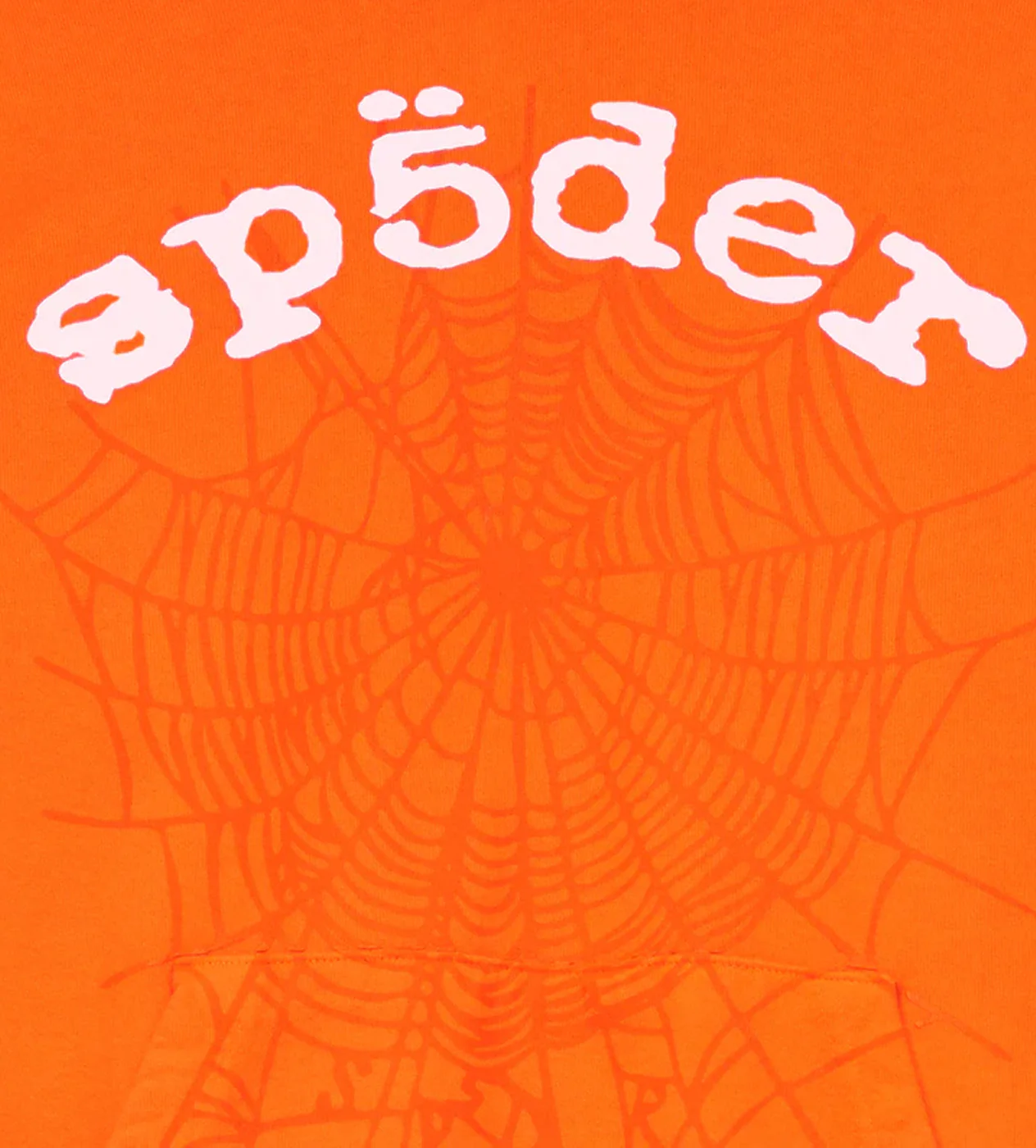 Sp5der Legacy Hoodie V2 Orange - Image 3