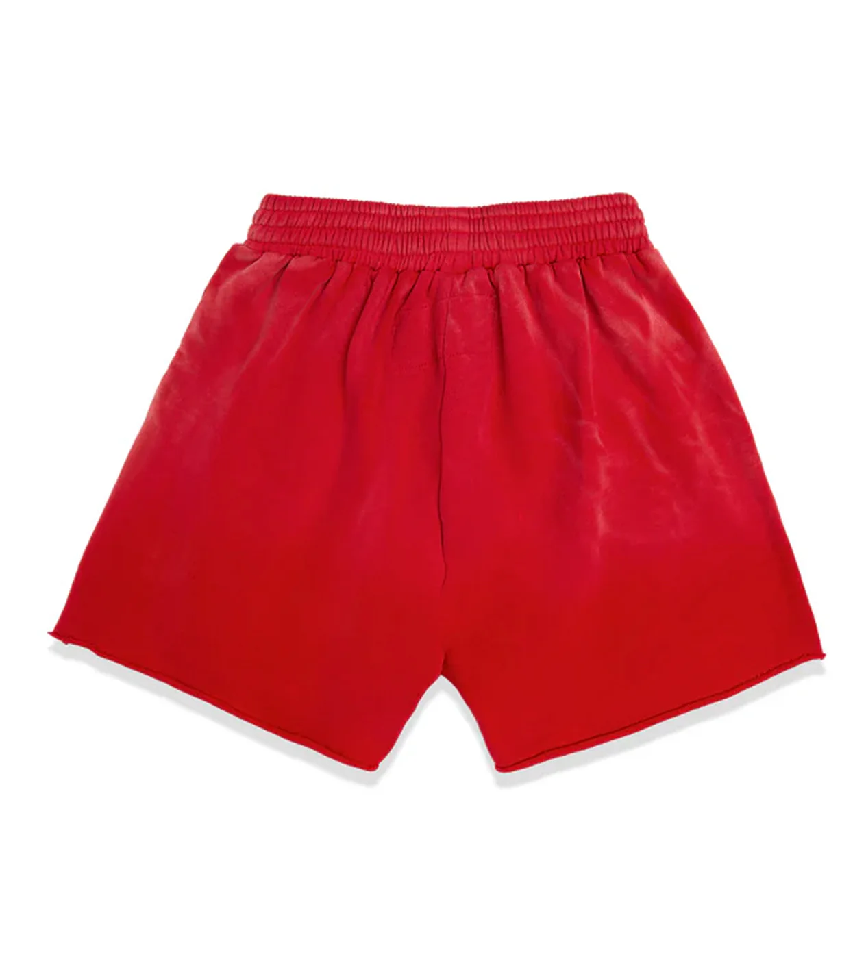 Sp5der OG Logo Sweat Shorts Red - Image 2